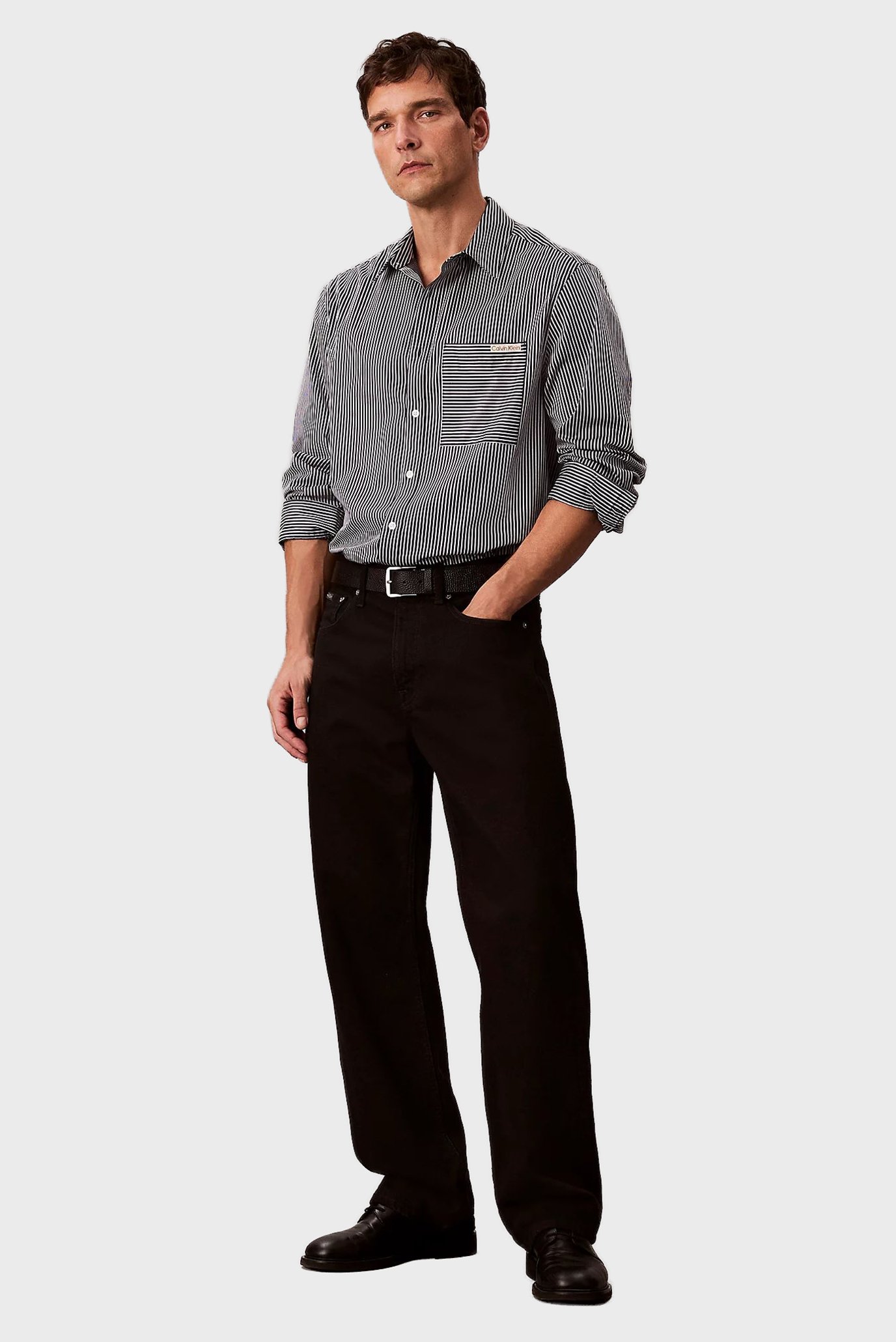 Рубашка LS YD COTTON SATIN RELAXED SHIRT 2