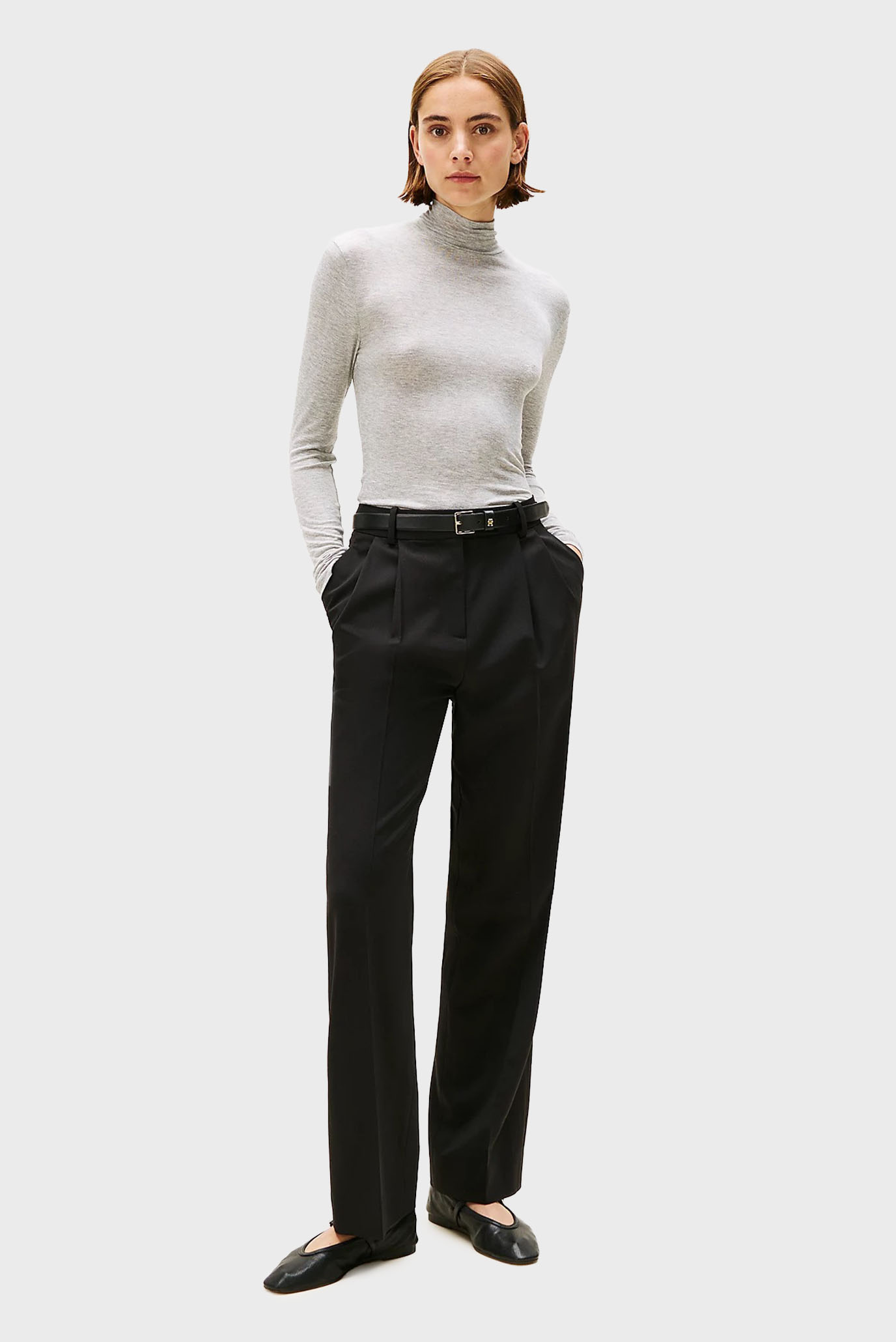 Гольф SLIM SOFT ROLL-NK LS TEE 3