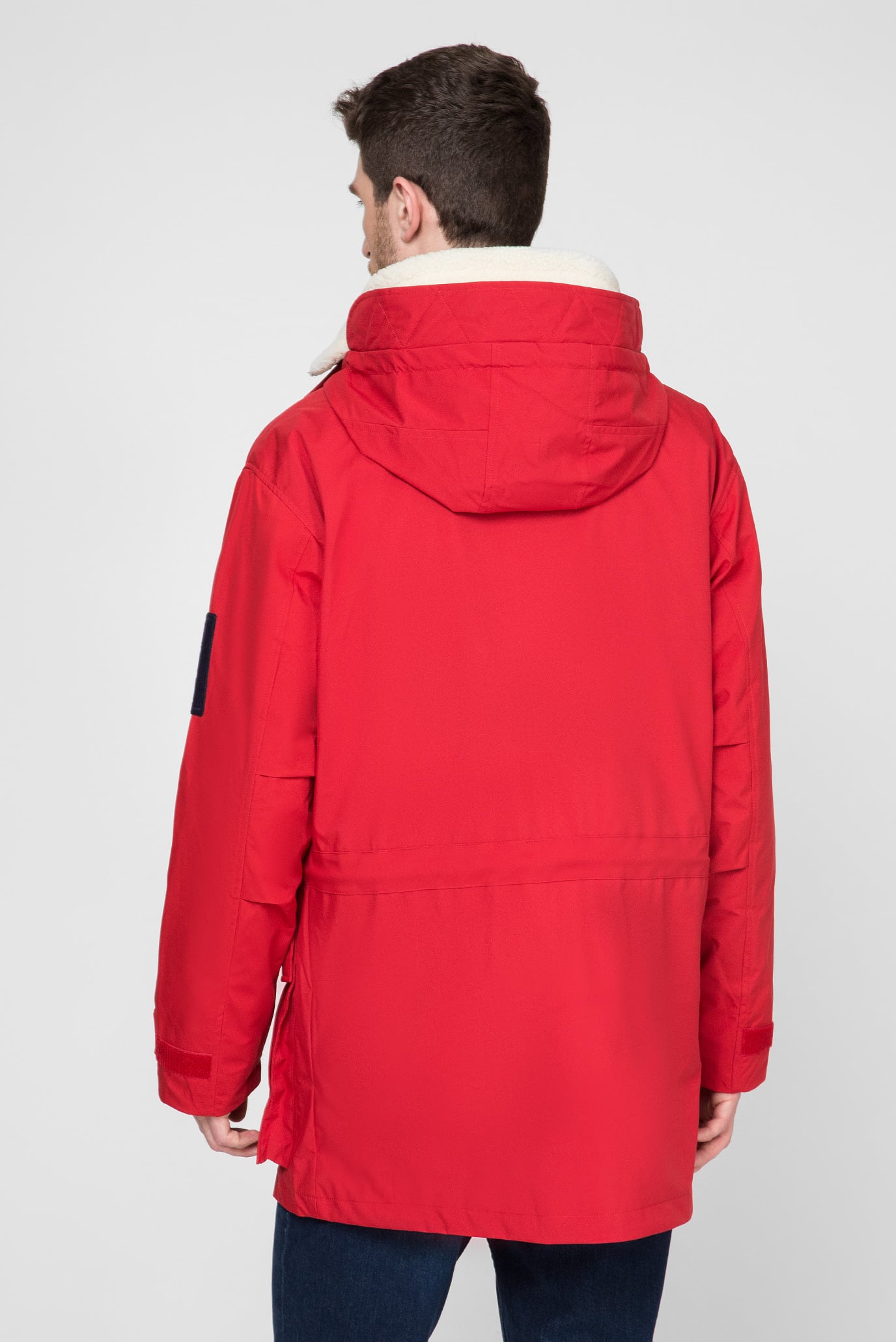Мужская красная парка 2 в 1 FIELD 8