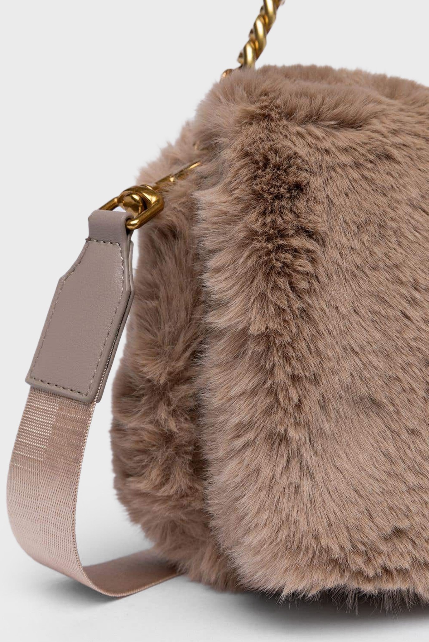 Женская бежевая сумка 7