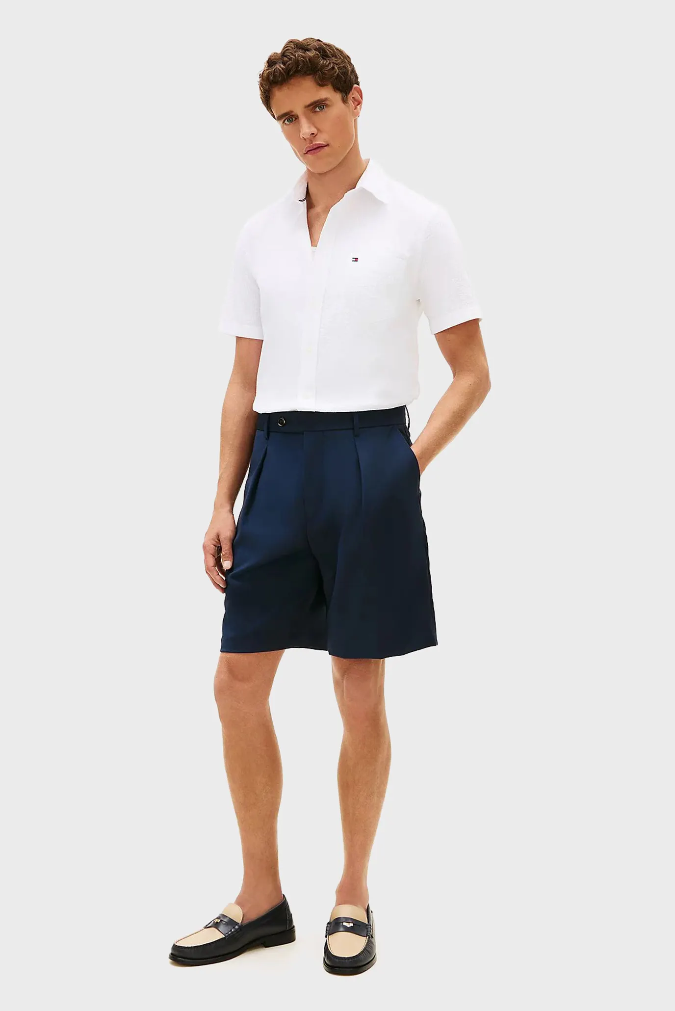 Рубашка с коротким рукавом SEERSUCKER SOLID SS RF  SHIRT 2