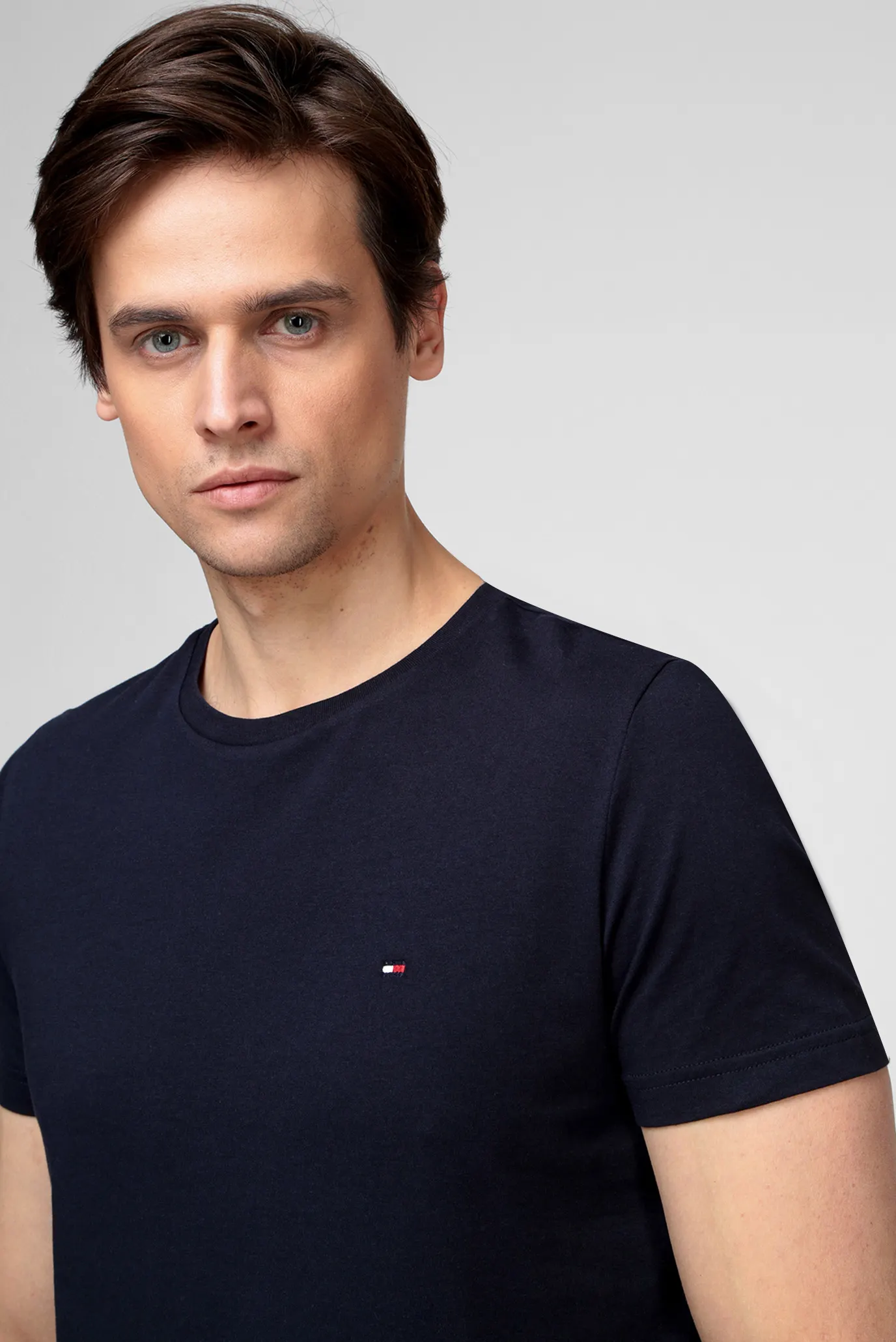 Мужская темно-синяя футболка 10