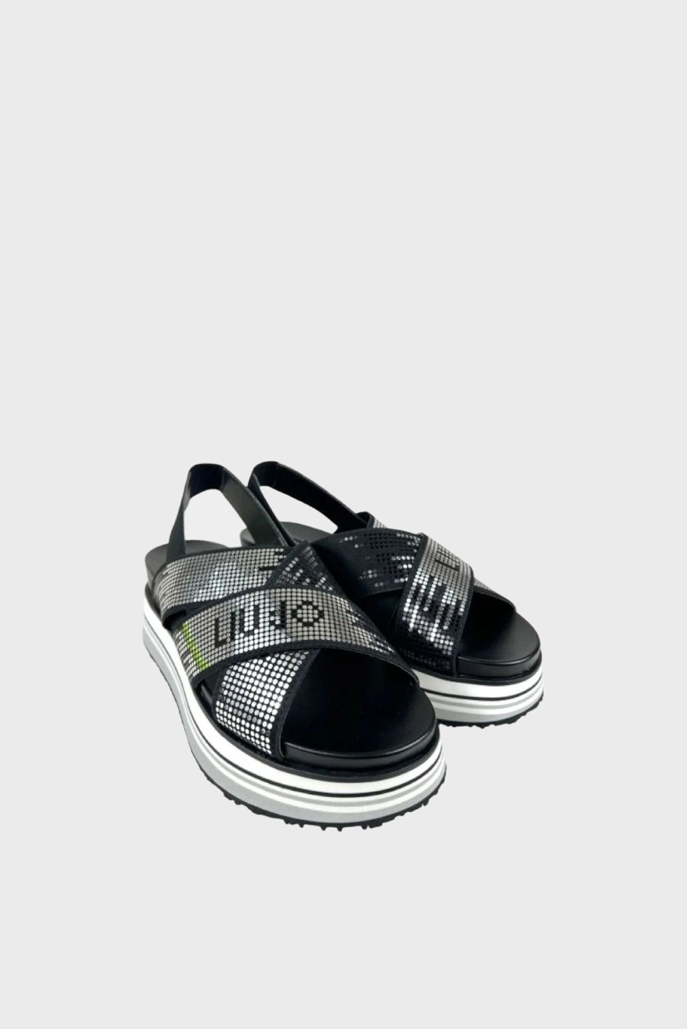 Сандалии FRIDA 32 - SANDAL ELASTIC FABRIC BLACKLIU JO Сандалии FRIDA 32 - SANDAL ELASTIC FABRIC BLACK 2