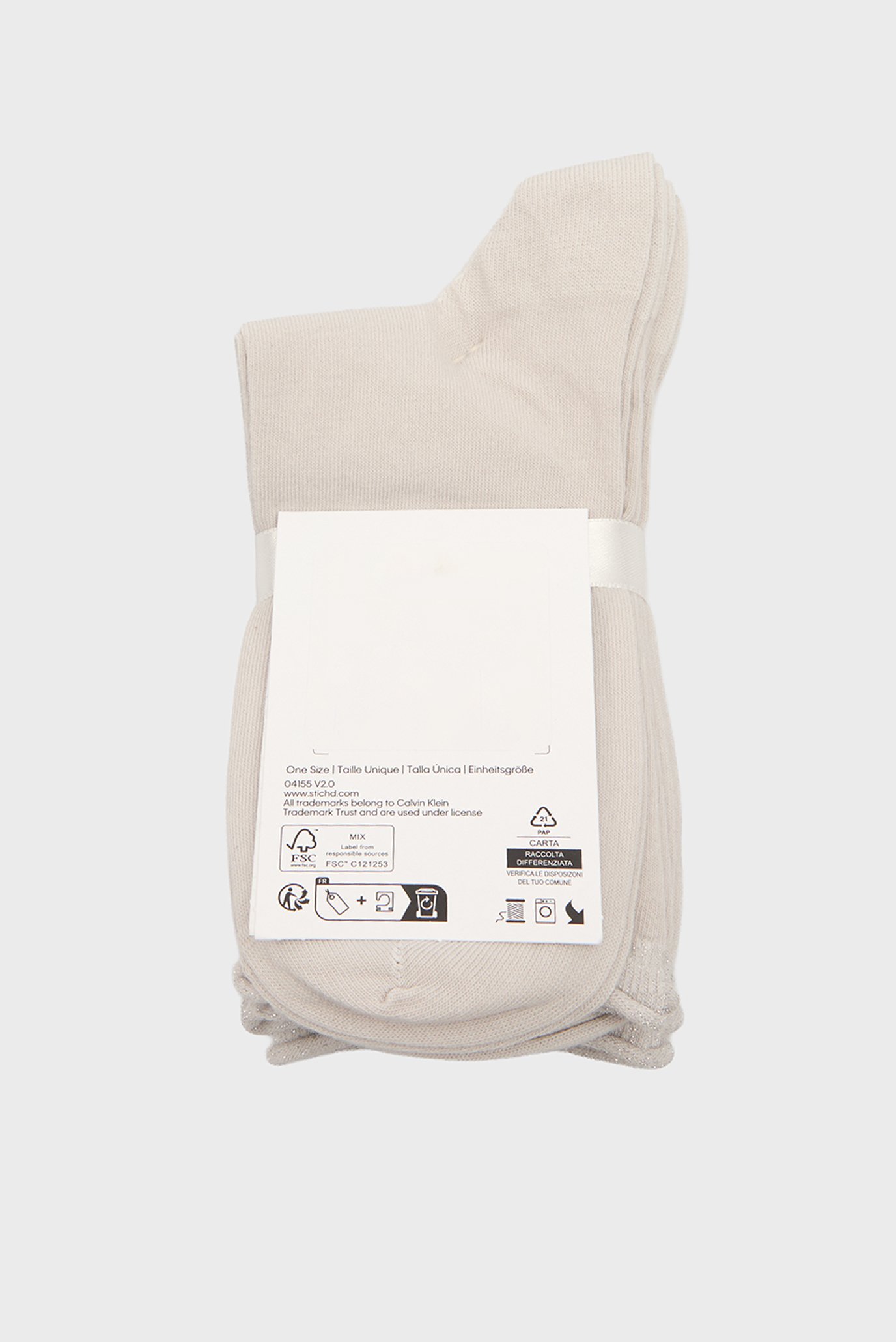 Набор носков CK WOMEN SOCK 4P HOLIDAY PACKCalvin Klein Набор носков CK WOMEN SOCK 4P HOLIDAY PACK 3