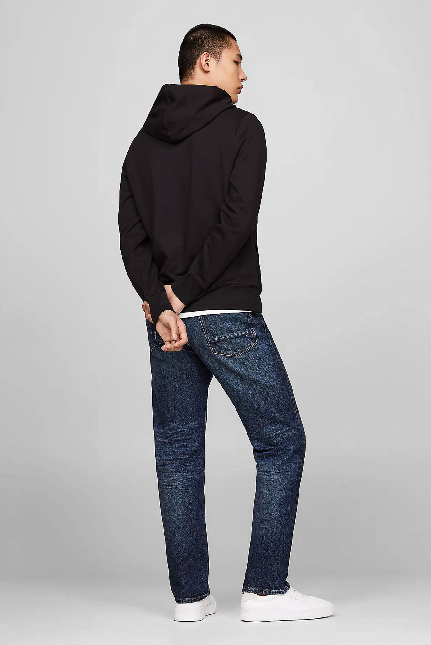 Худи HILFIGER STRIPE TERRY HOODY 3