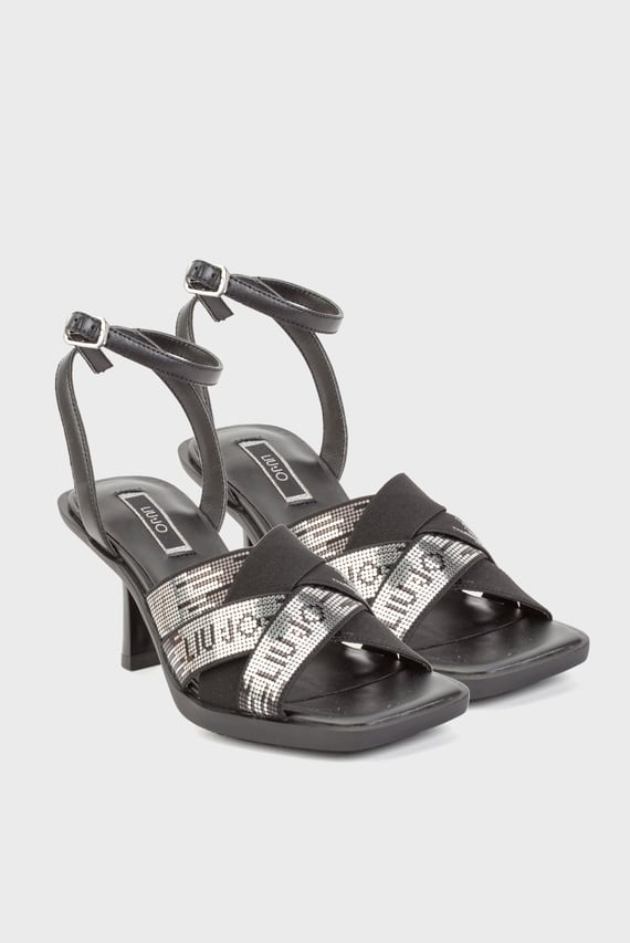 Босоножки ADELE 02 - SANDAL ELASTIC SPREADING BLACK
