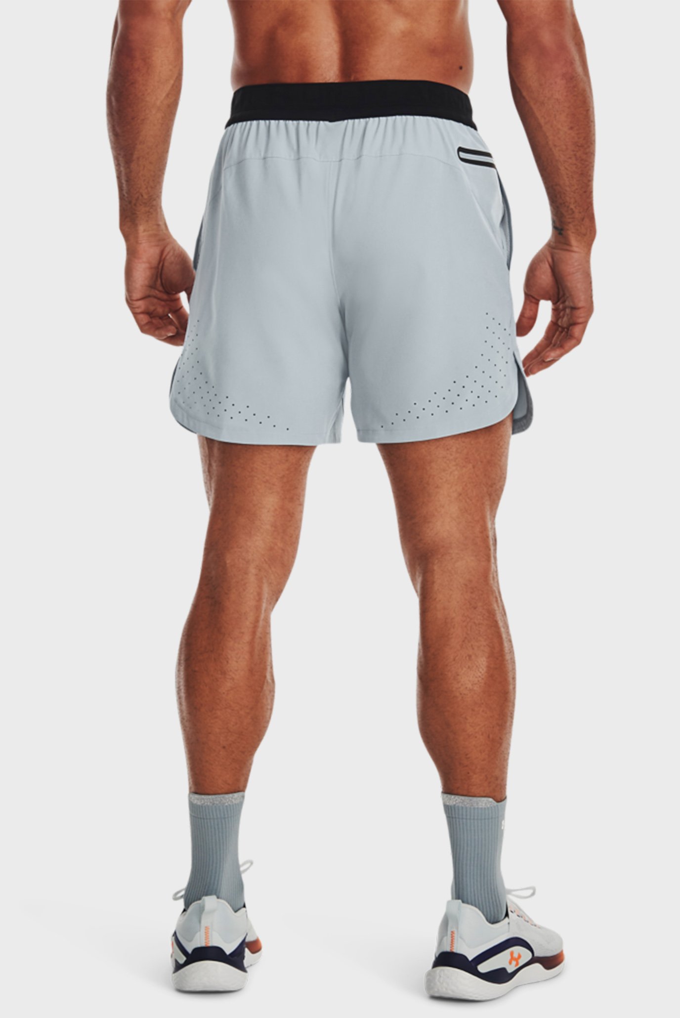 Мужские серые шорты UA Peak Woven Shorts 10