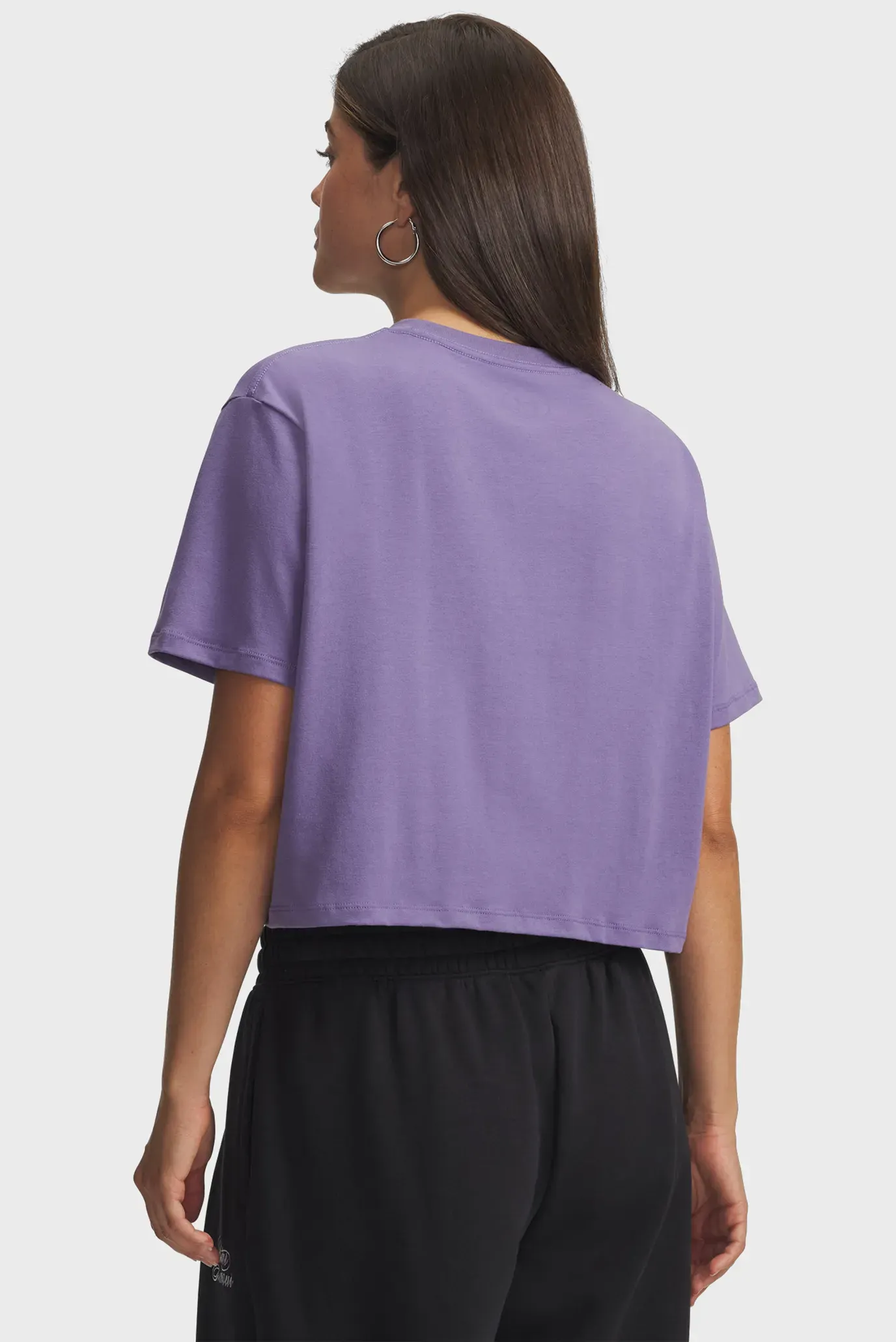 Футболка UA Rival Boxy Tee Solid-PPL 2