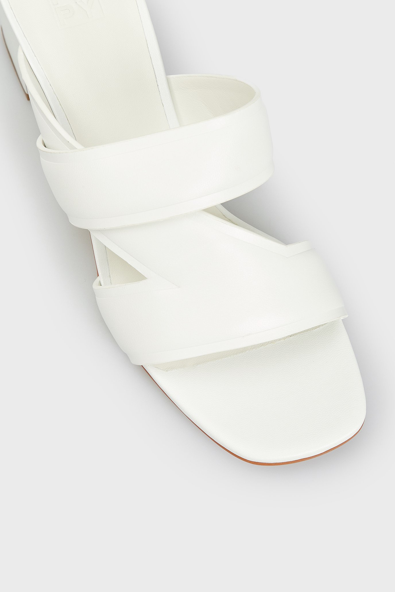 Женские белые кожаные мюли ShayaPRPY Женские белые кожаные мюли Shaya 4