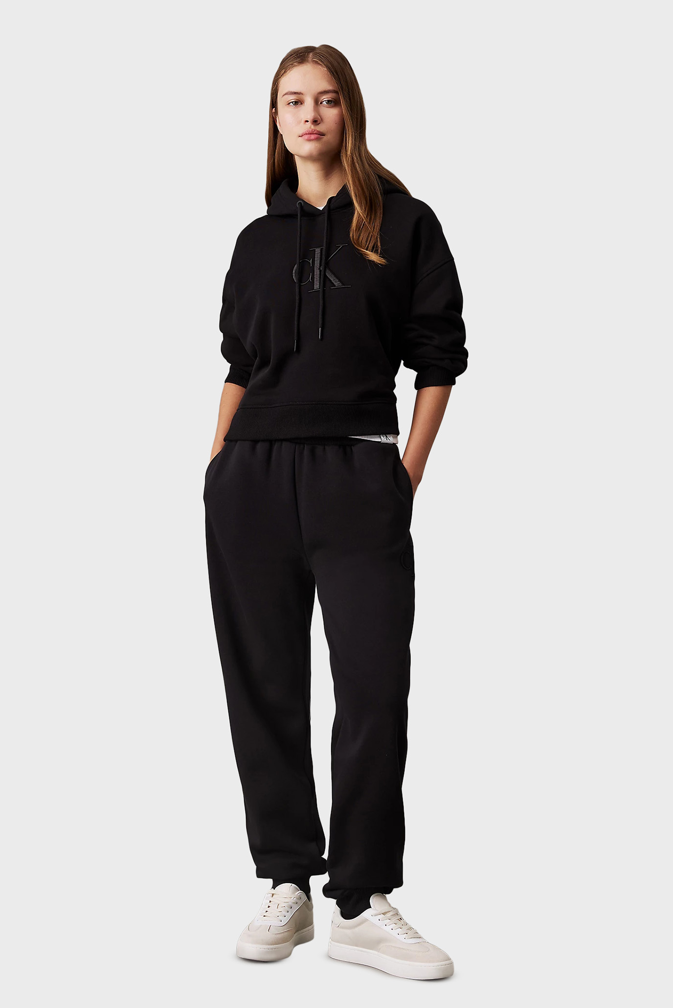 Штаны спортивные RAISED EMBROIDERY CK JOG PANT 2