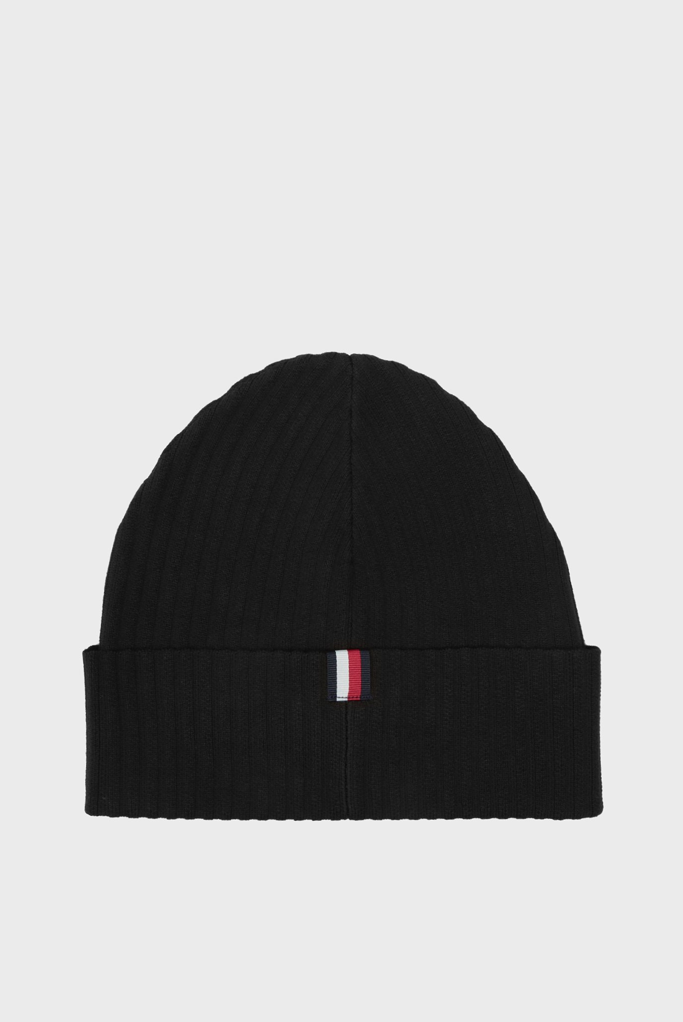 Мужская черная шапка SIGNATURE BEANIE 6
