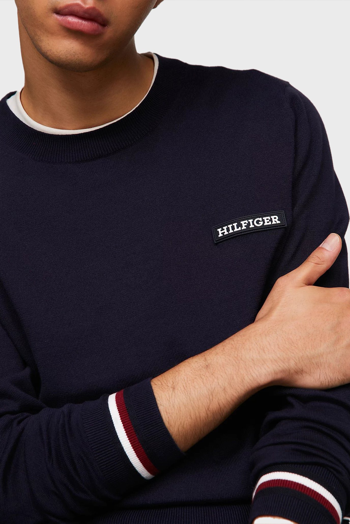 Свитер GLOBAL STRIPE CREW NK 4