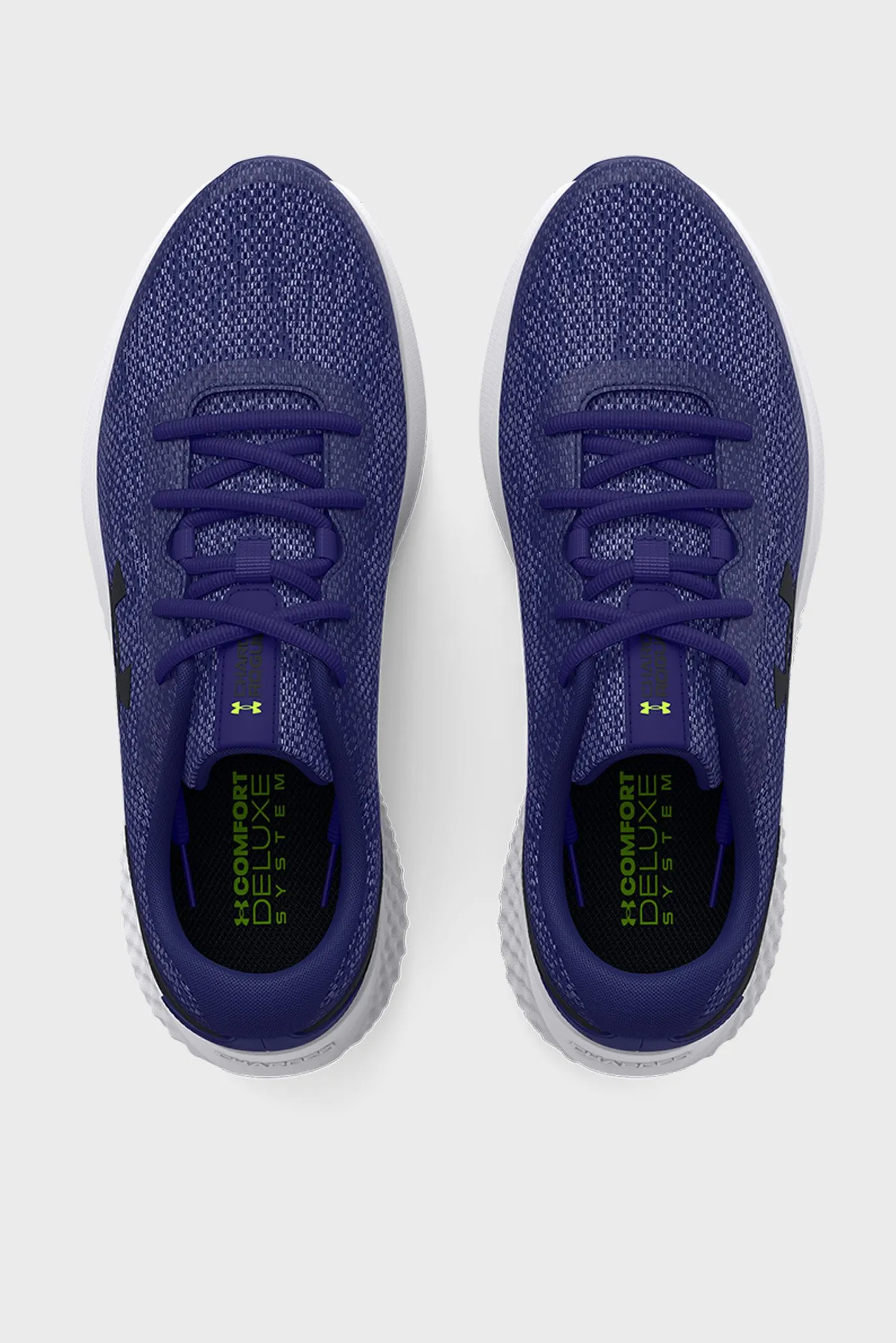 Мужские темно-синие кроссовки UA Charged Rogue 3 Knit 4