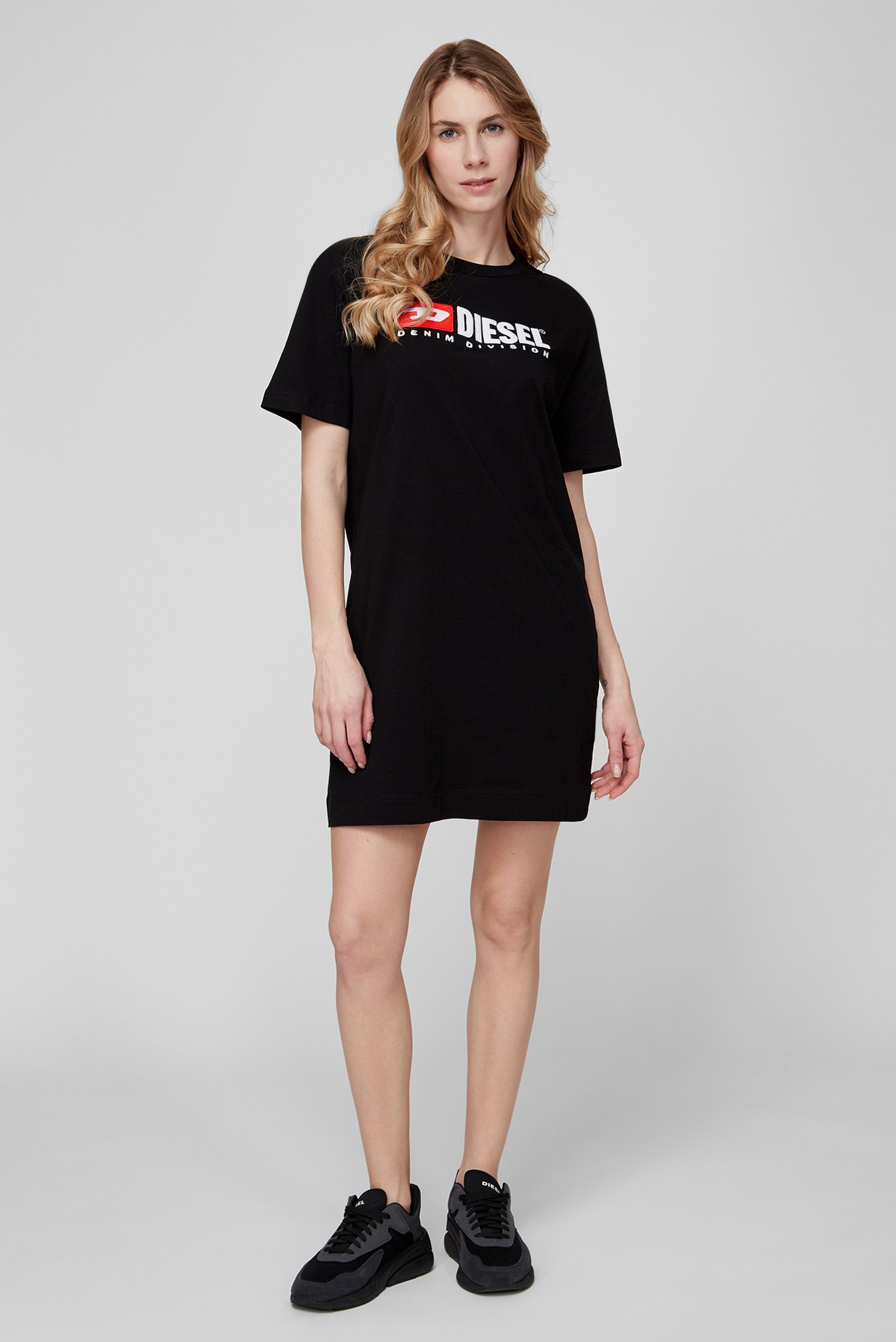 Женское черное платье D-EGOR-DIV 2