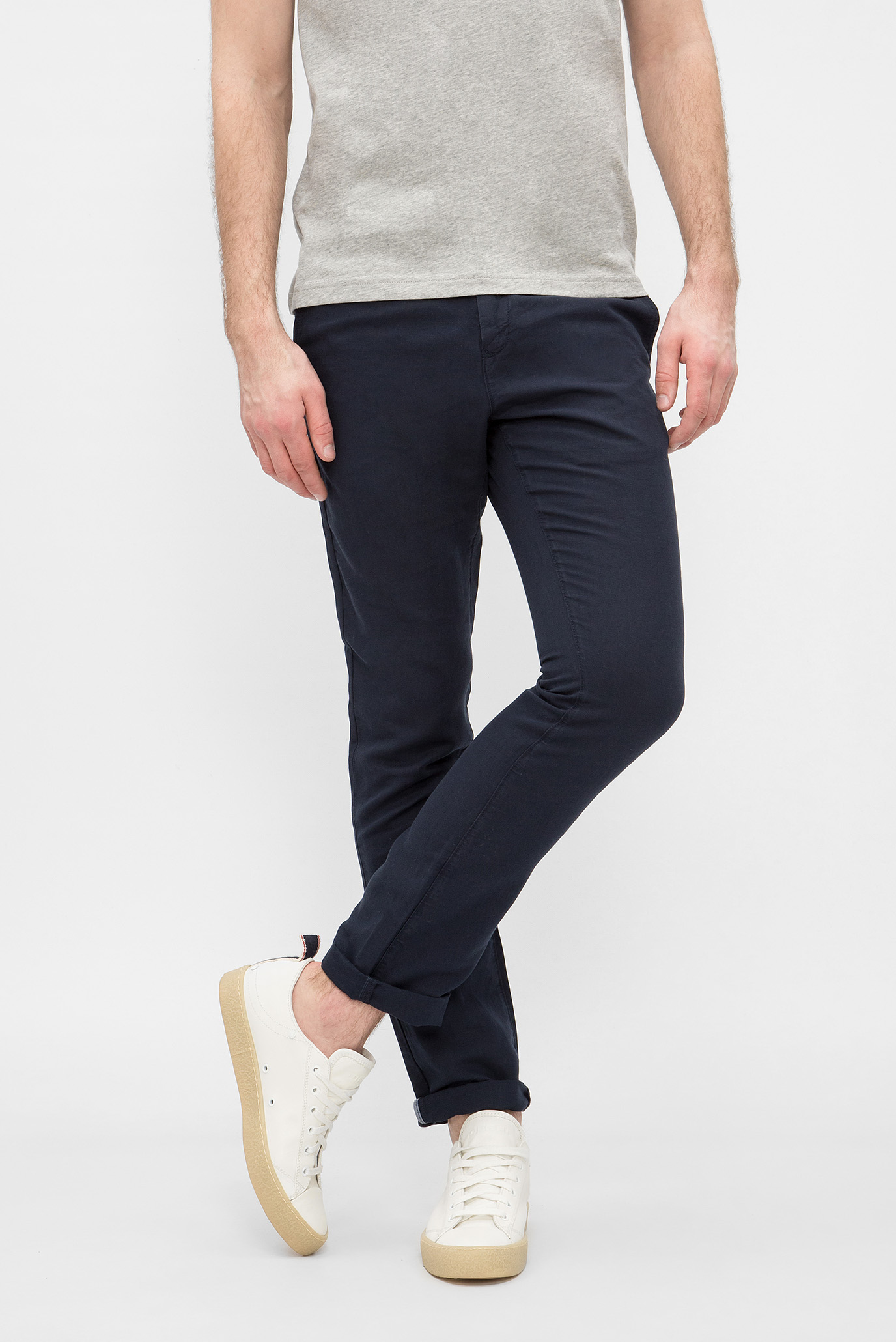 Мужские темно-синие чиносы DENTON CHINO 6