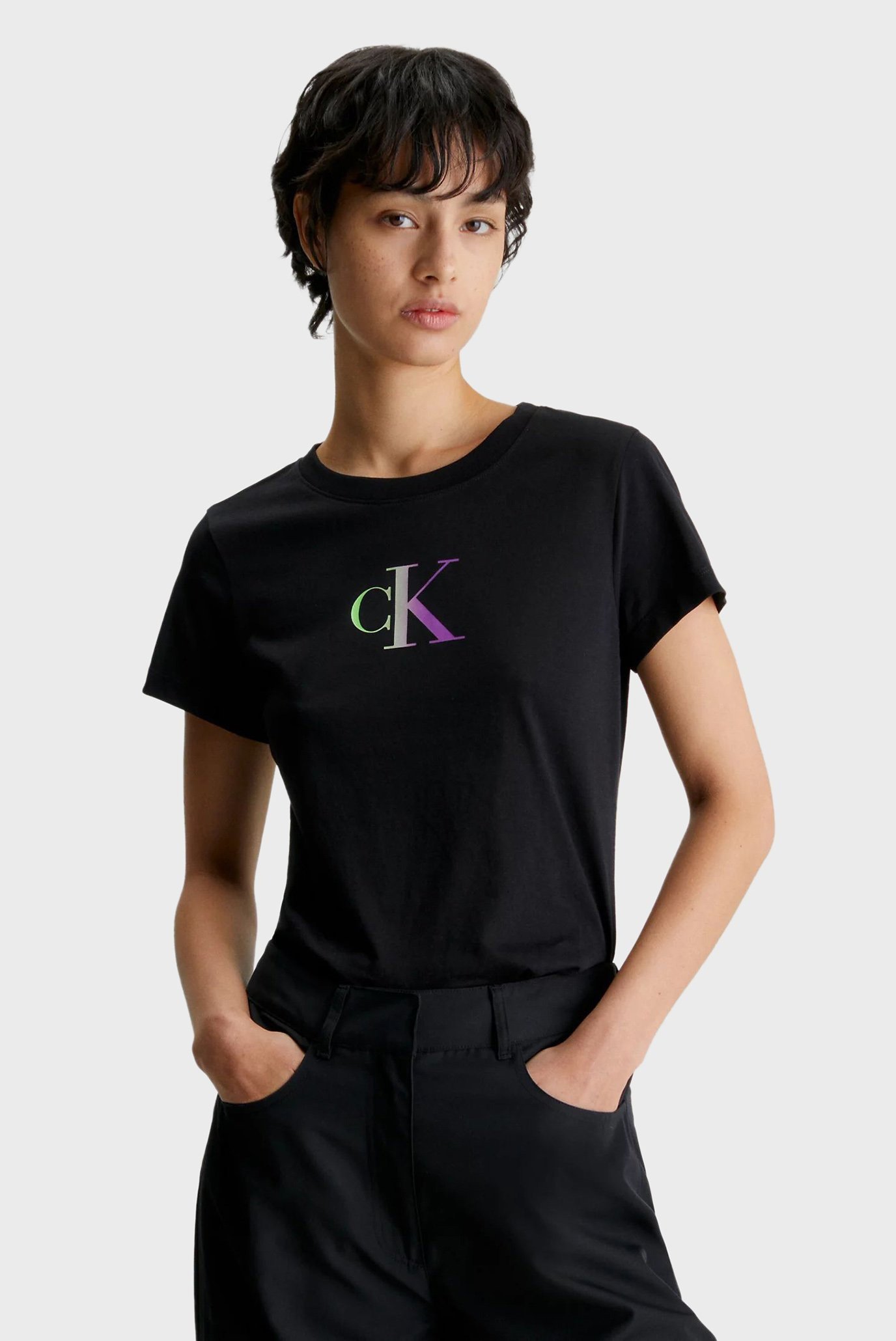 Футболка SATIN CK SLIM TEE 1