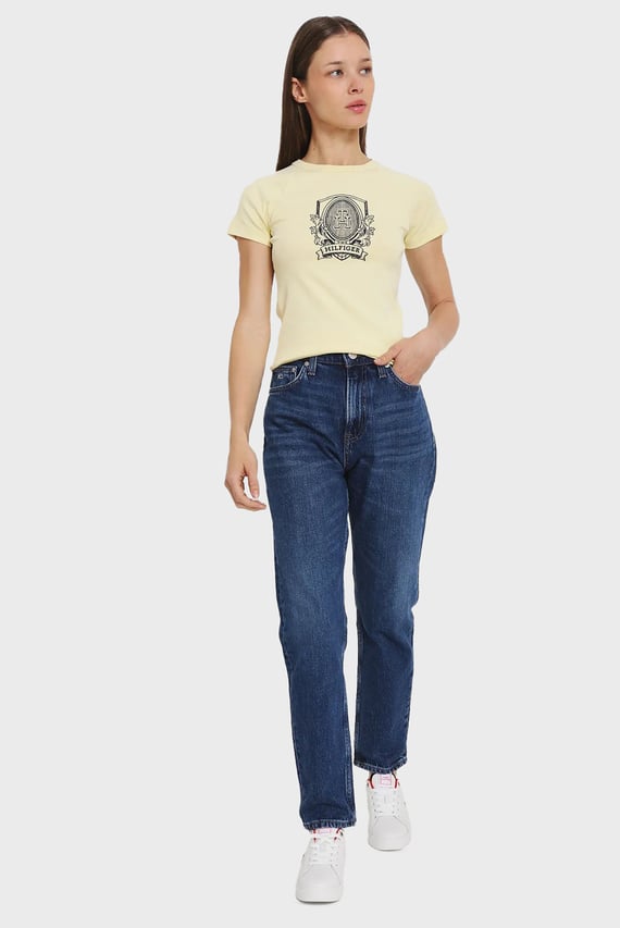 Футболка SLIM RAGLAN CREST C-NK SS