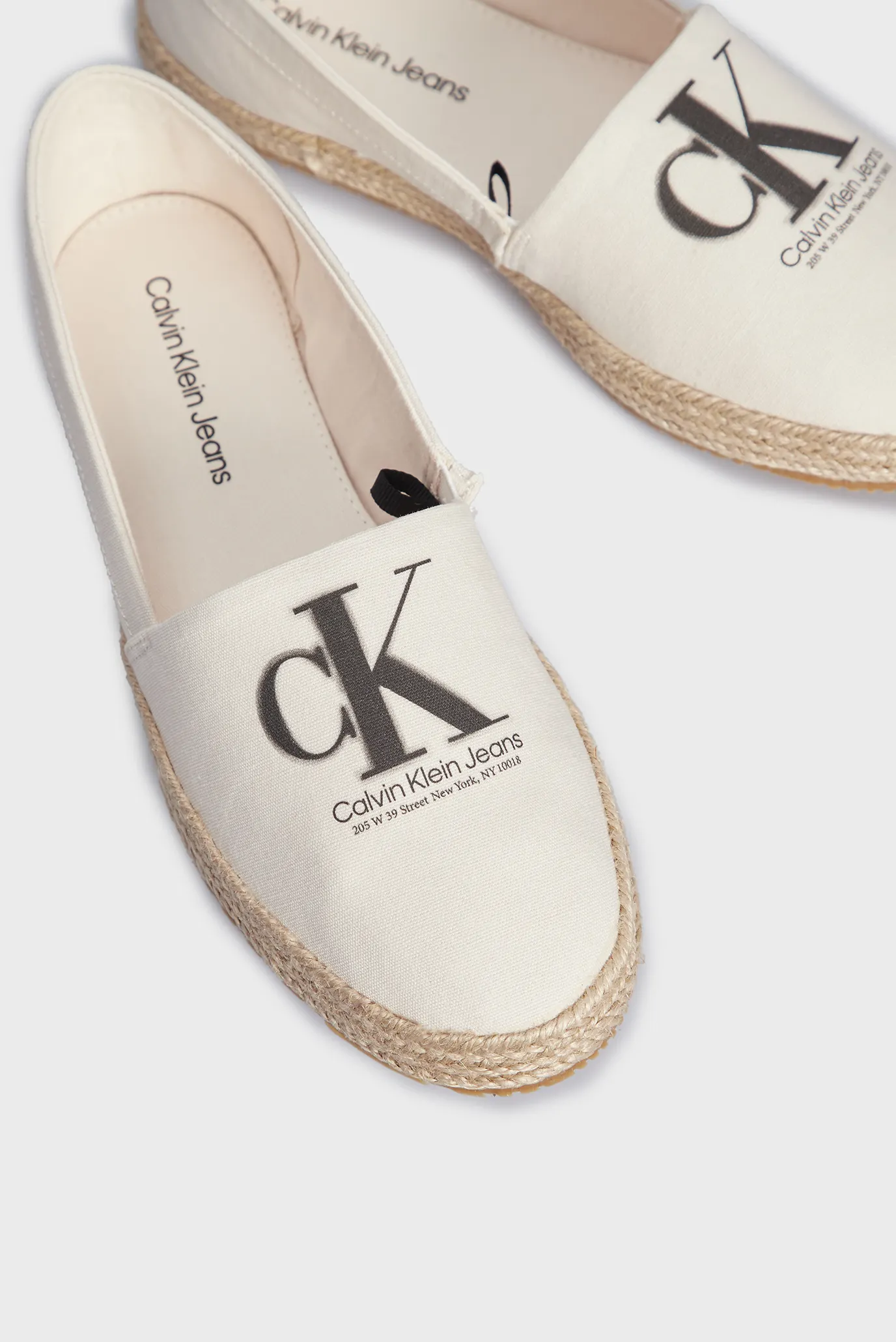 Женские белые эспадрильи 7