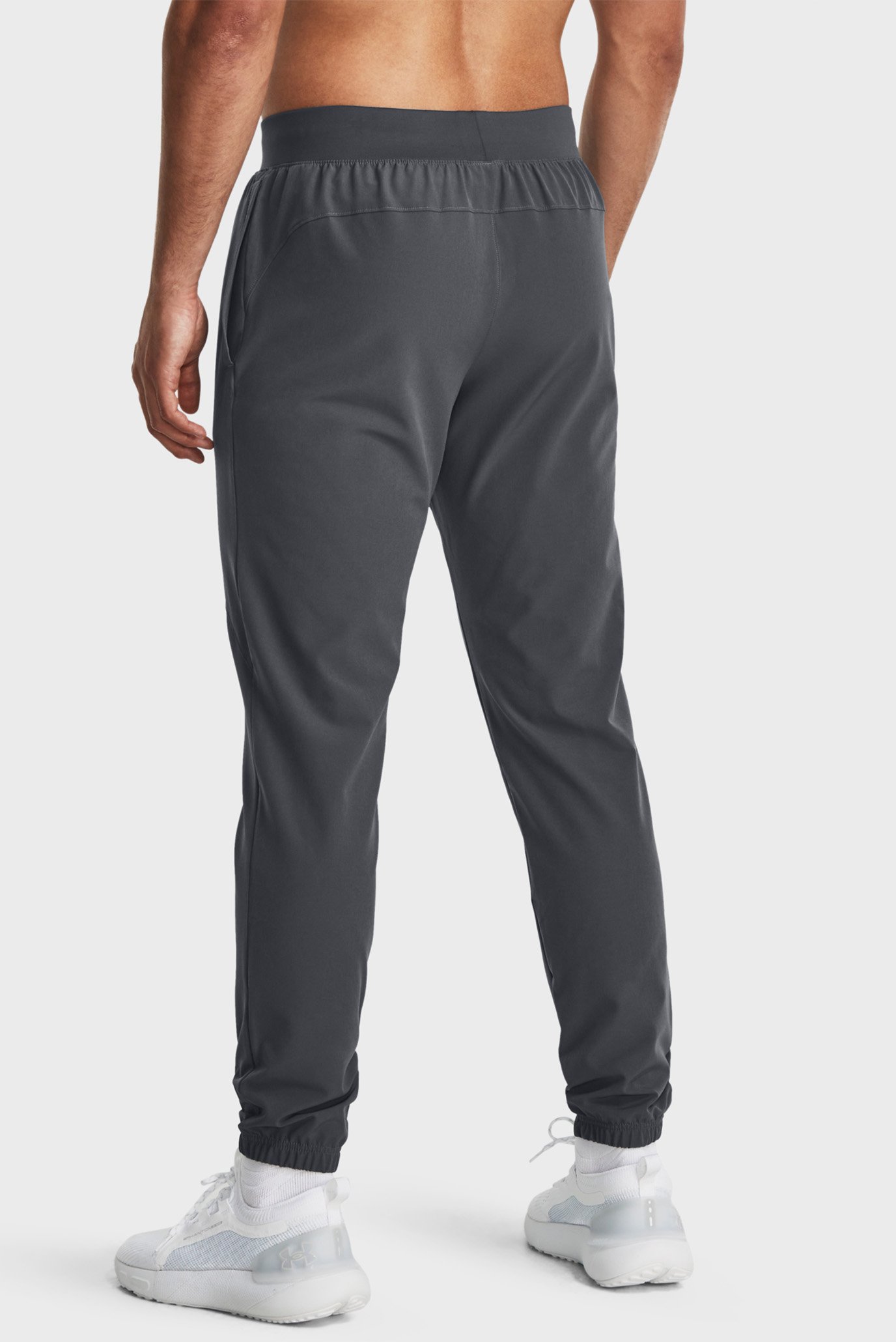 Мужские серые спортивные брюки UA Stretch Woven CW Jogger 3