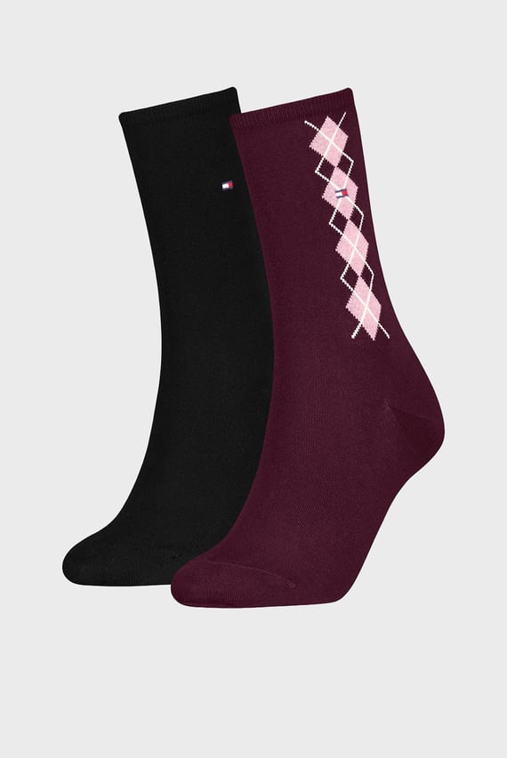 Носки TH WOMEN SOCK 2P ARGYLE Tommy Hilfiger