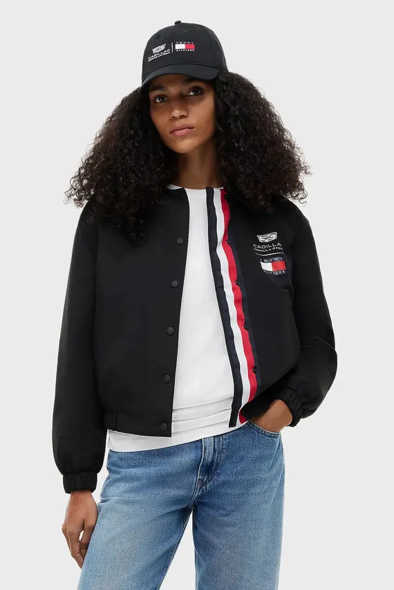 Куртка демисезонная/TH X CF1 LOGO CROPPED JACKET Tommy Hilfiger