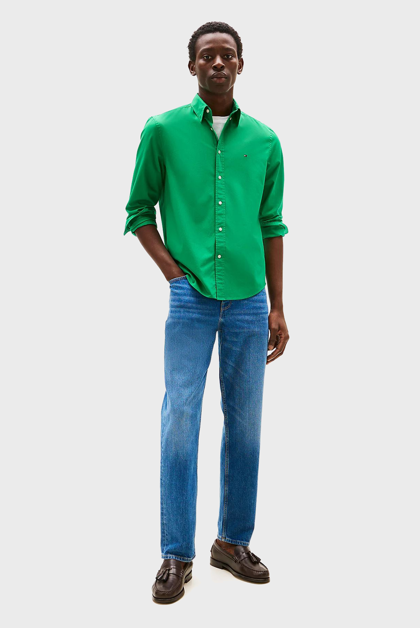 Рубашка/FLEX POPLIN SOLID RF SHIRT 2