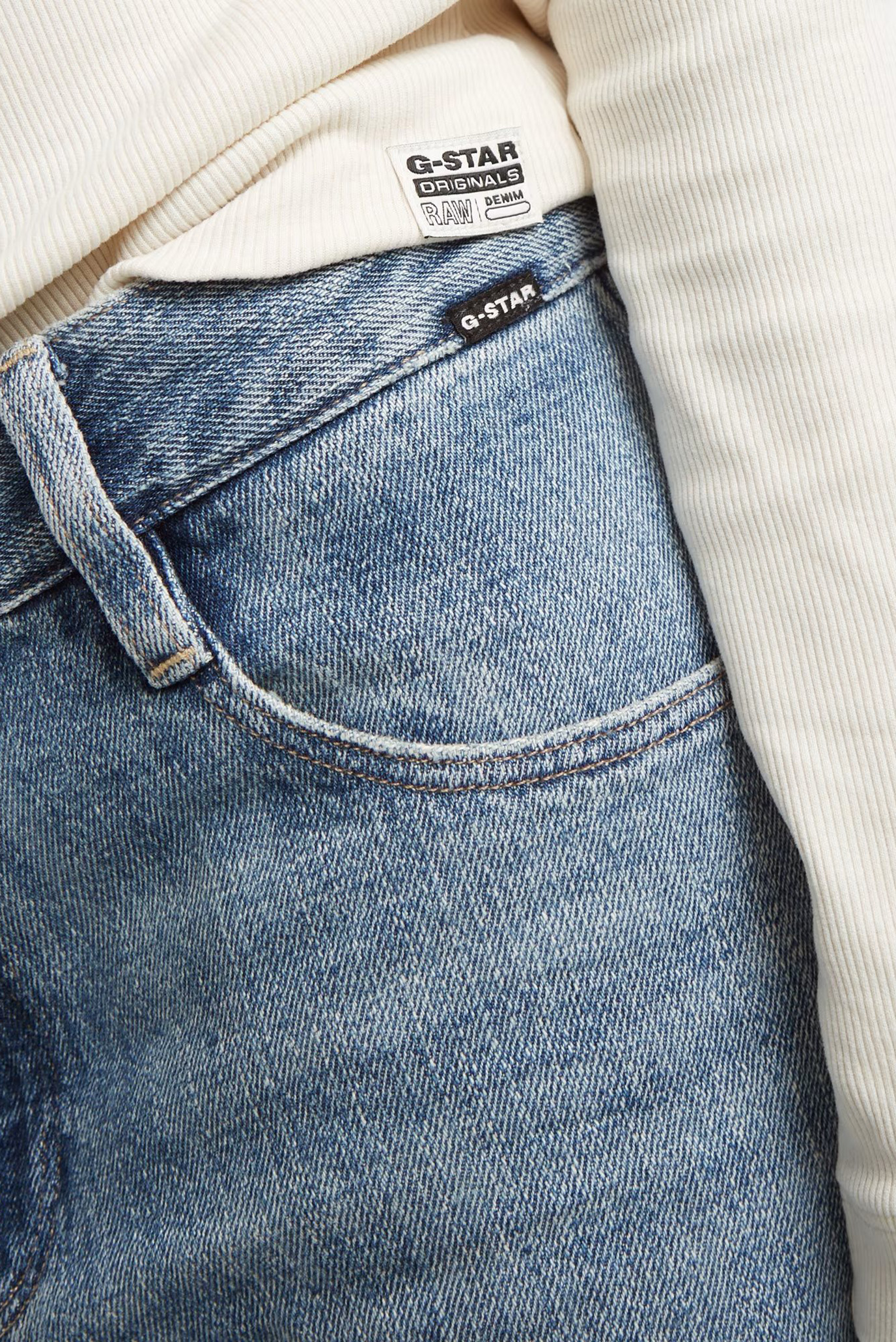 Женские голубые джинсы Judee Loose Wmn 4