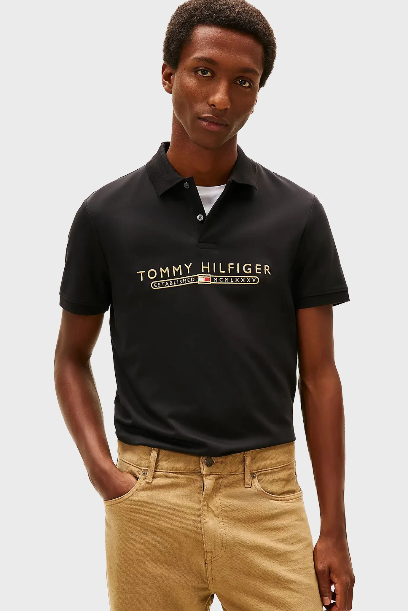 Поло ICON LUX INTERLOCK REG POLO 1