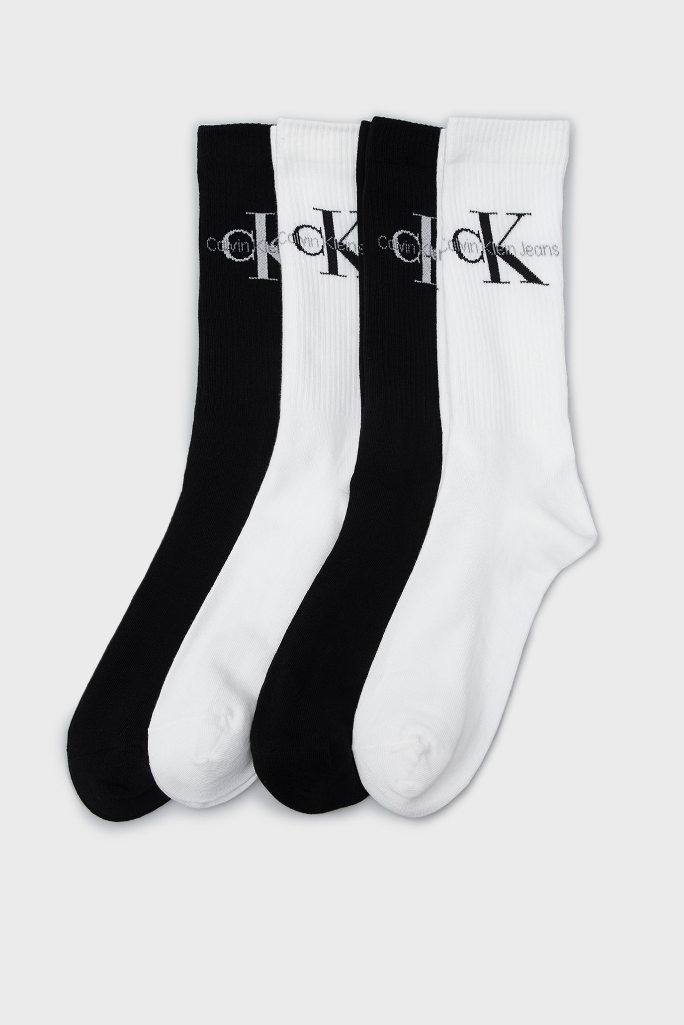 Набор носков CKJ MEN SOCK 4P GIFTBOX MONOGRAMCalvin Klein Jeans Набор носков CKJ MEN SOCK 4P GIFTBOX MONOGRAM 2
