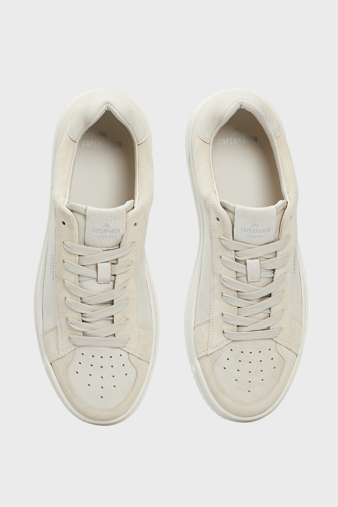 Мужские бежевые кожаные сникерсы 3