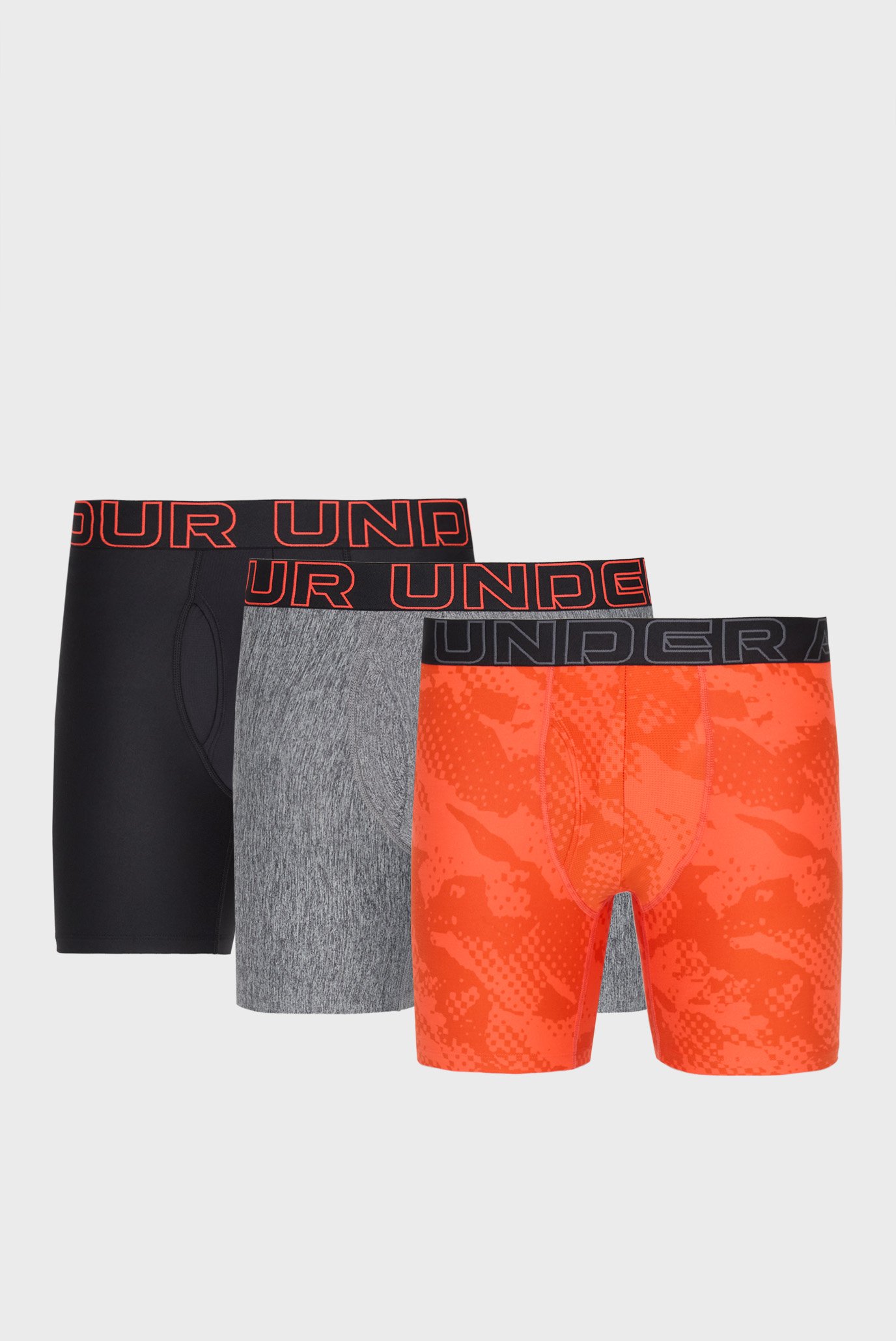 Трусы Underwear Boxers UA PERFORMANCE TECH - SOLID 6 3PK 1