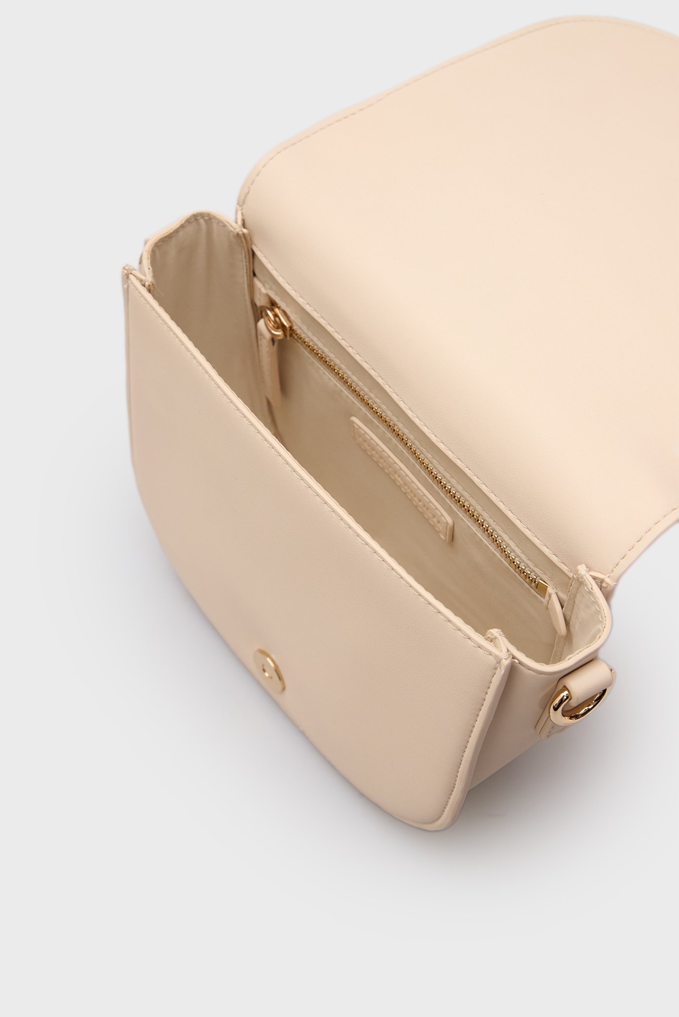 Женская белая сумка TH LOGOTAPE SADDLE 6