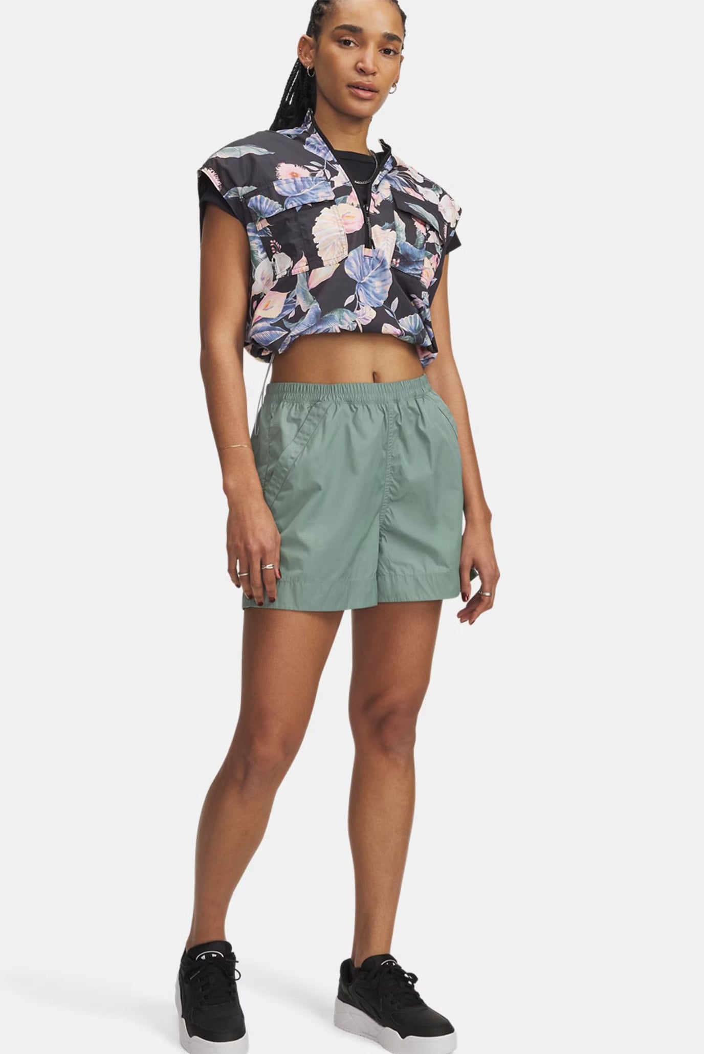 Шорты UA Unstoppable Utility Short-GRN 2