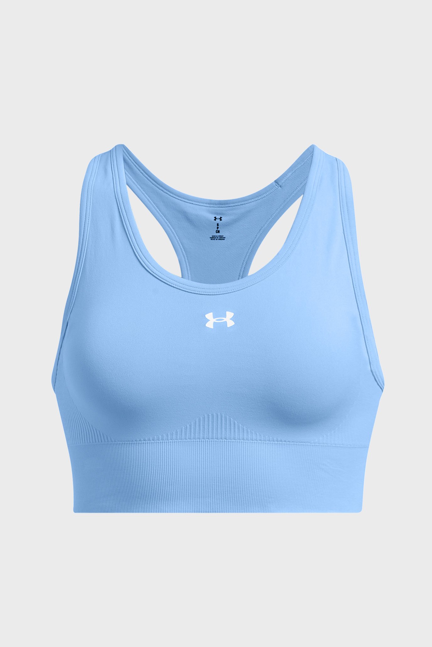 Женский голубой топ Vanish Seamless Mid Bra 4