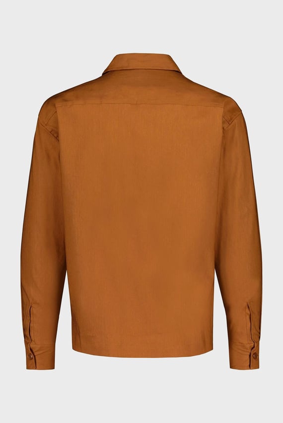 Рубашка LINEN LYOCELL STRETCH OVERSHIRT