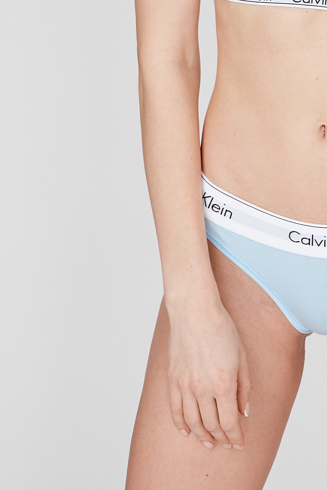 Женские голубые трусики 8