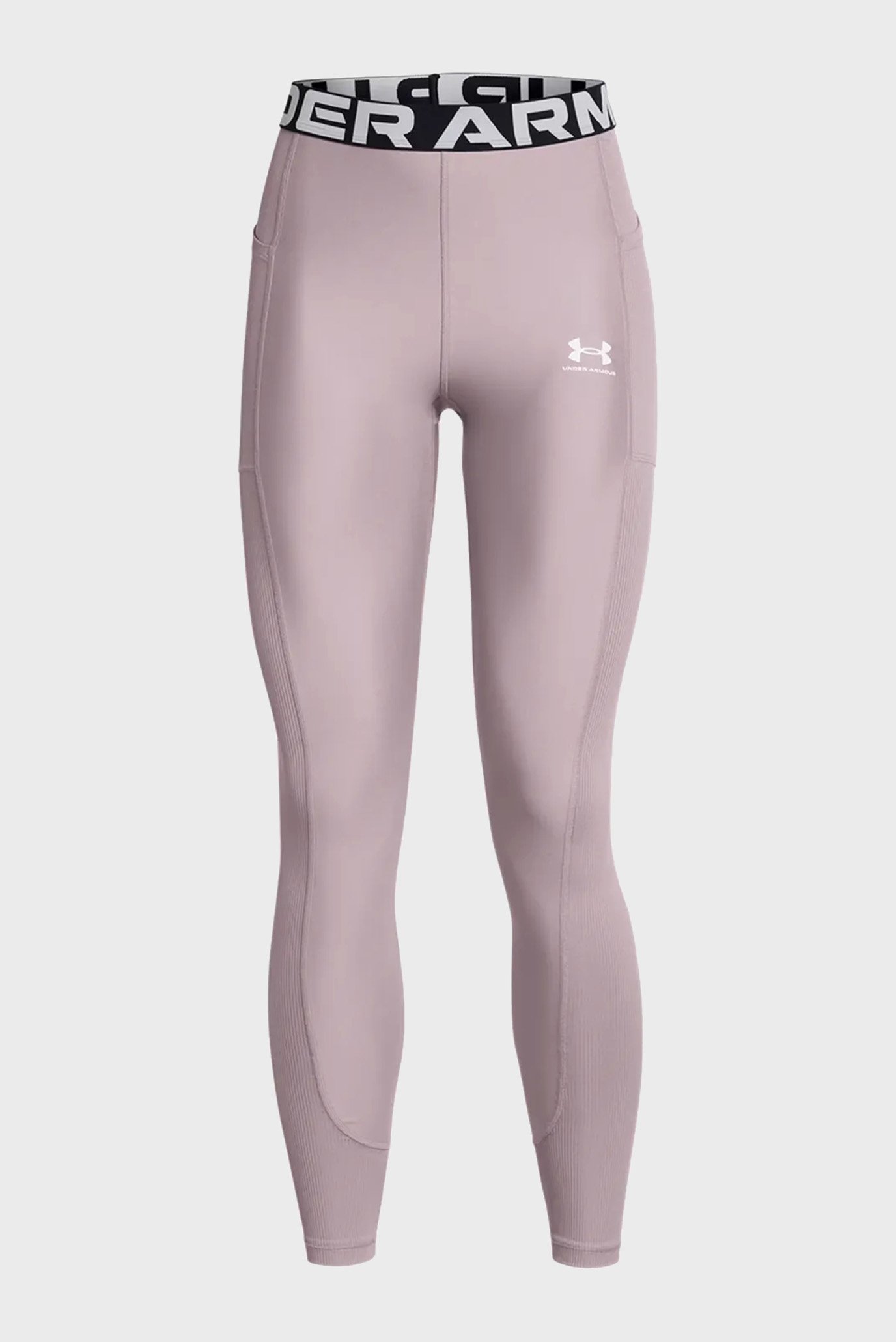 Женские пудровые тайтсы HeatGear Rib Legging 5