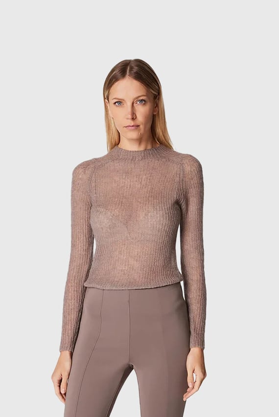 Свитер ALPACA RIB MOCK-NK SWEATER