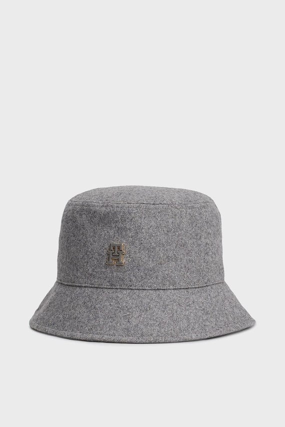 Панамка TH MONOGRAM WINTER BUCKET HAT Tommy Hilfiger Панамка TH MONOGRAM WINTER BUCKET HAT Tommy Hilfiger