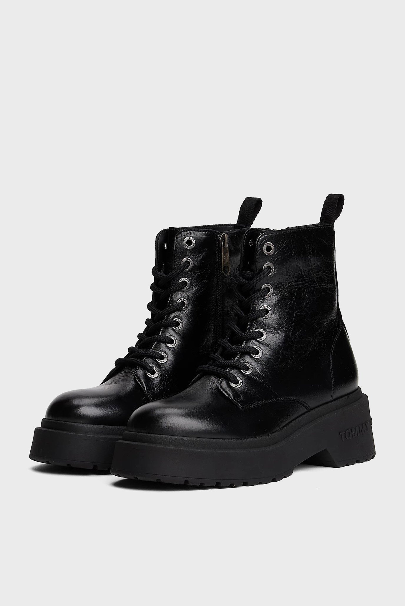 Ботинки TJW CHUNKY SHINY LEATHER BOOT 3