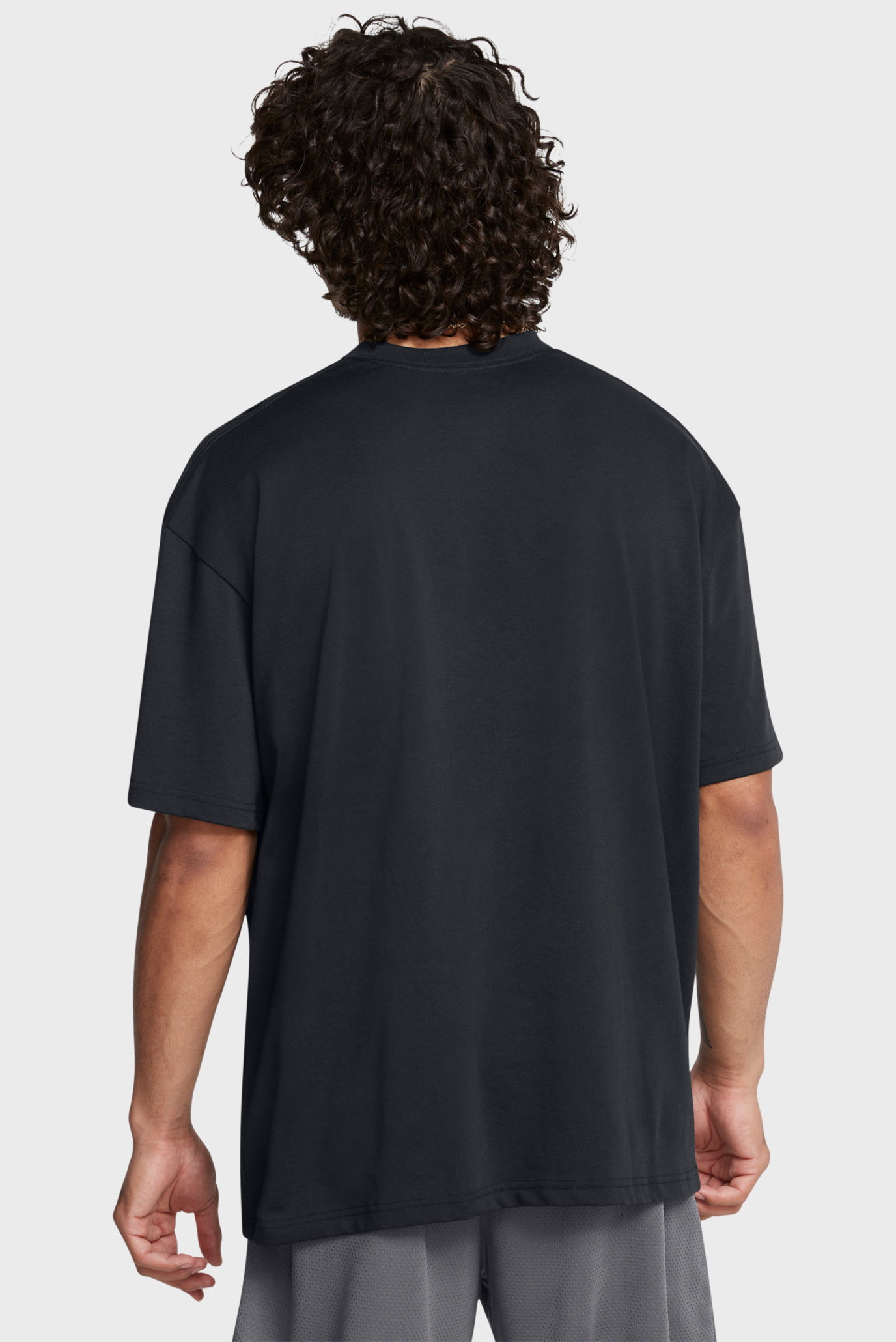 Мужская черная футболка UA M PTH PACK HW OS SS- 2