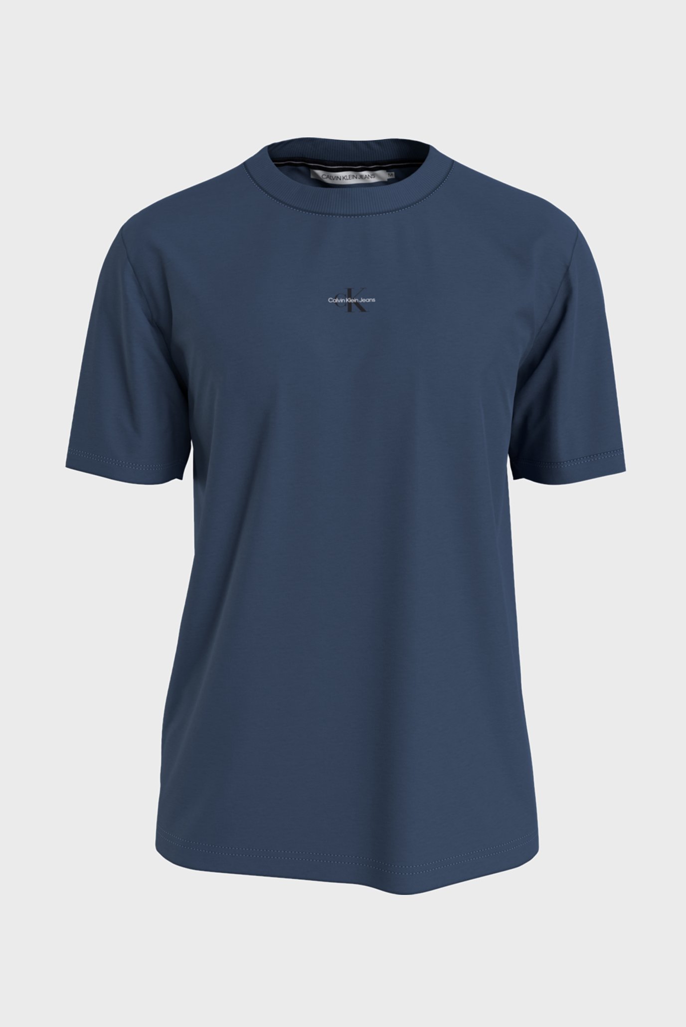 Мужская синяя футболка MICRO MONOLOGO TEE 1