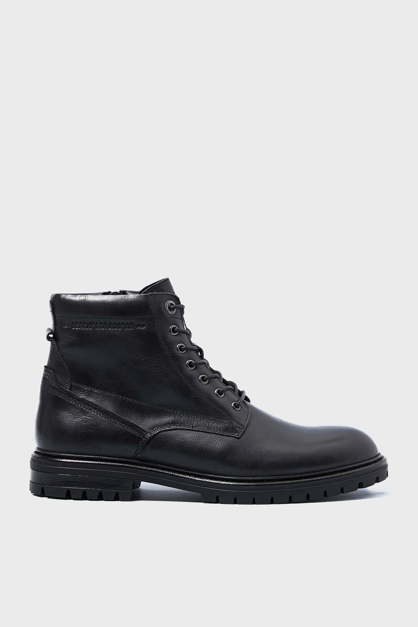 Мужские черные кожаные ботинки NED BOOT LTH WARM 1