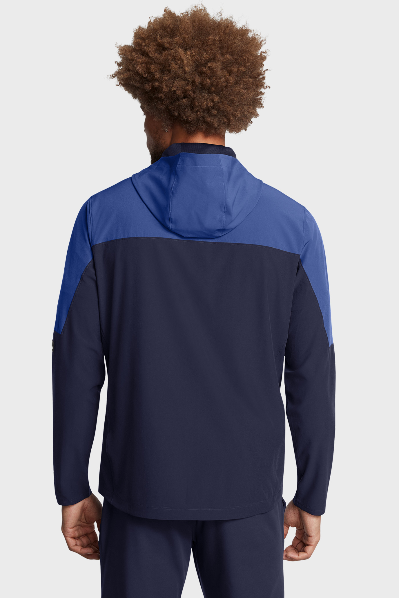 Мужская темно-синяя ветровка Vanish Woven Utility Jacket 2