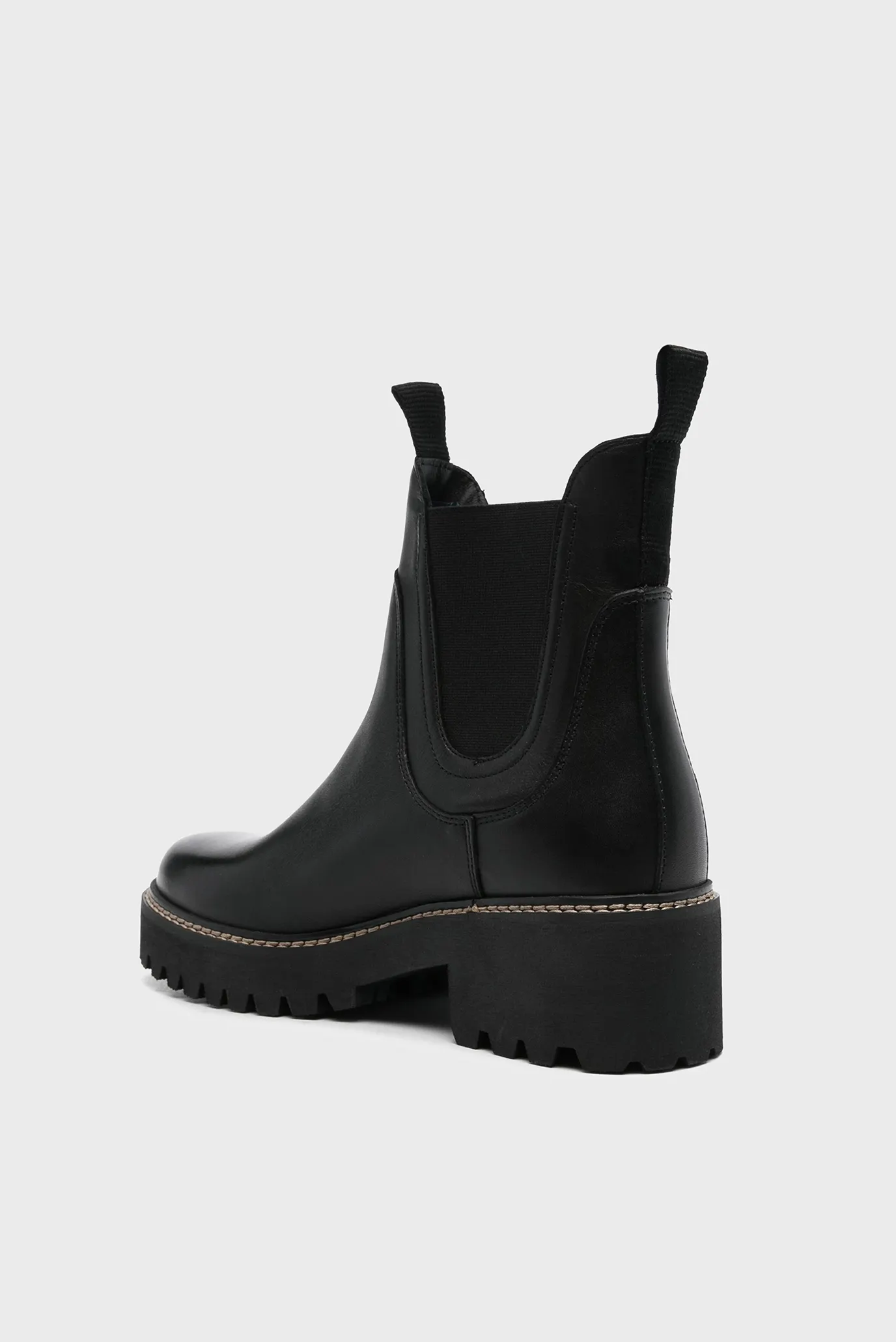 Ботинки FLAG LEATHER MID HEEL CHELSEA 4