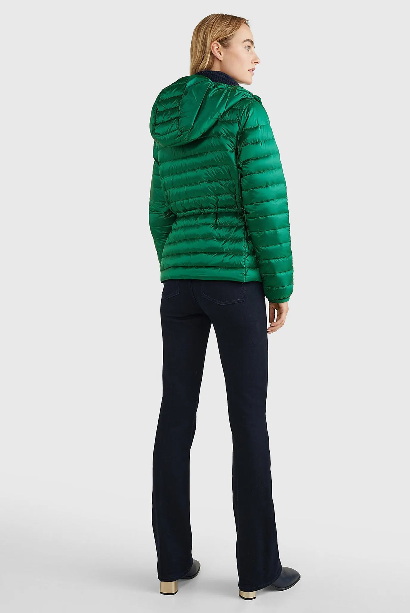 Женский зеленый пуховик FEMININE LW DOWN JACKET 3