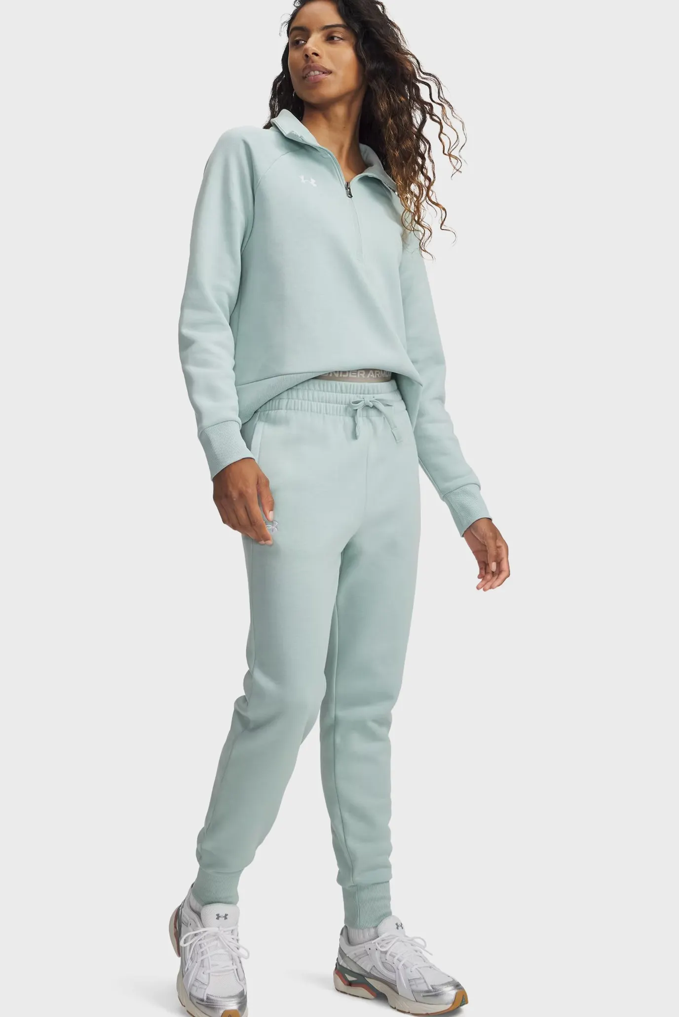 Штаны спортивные UA Rival Fleece Jogger-BLU 2