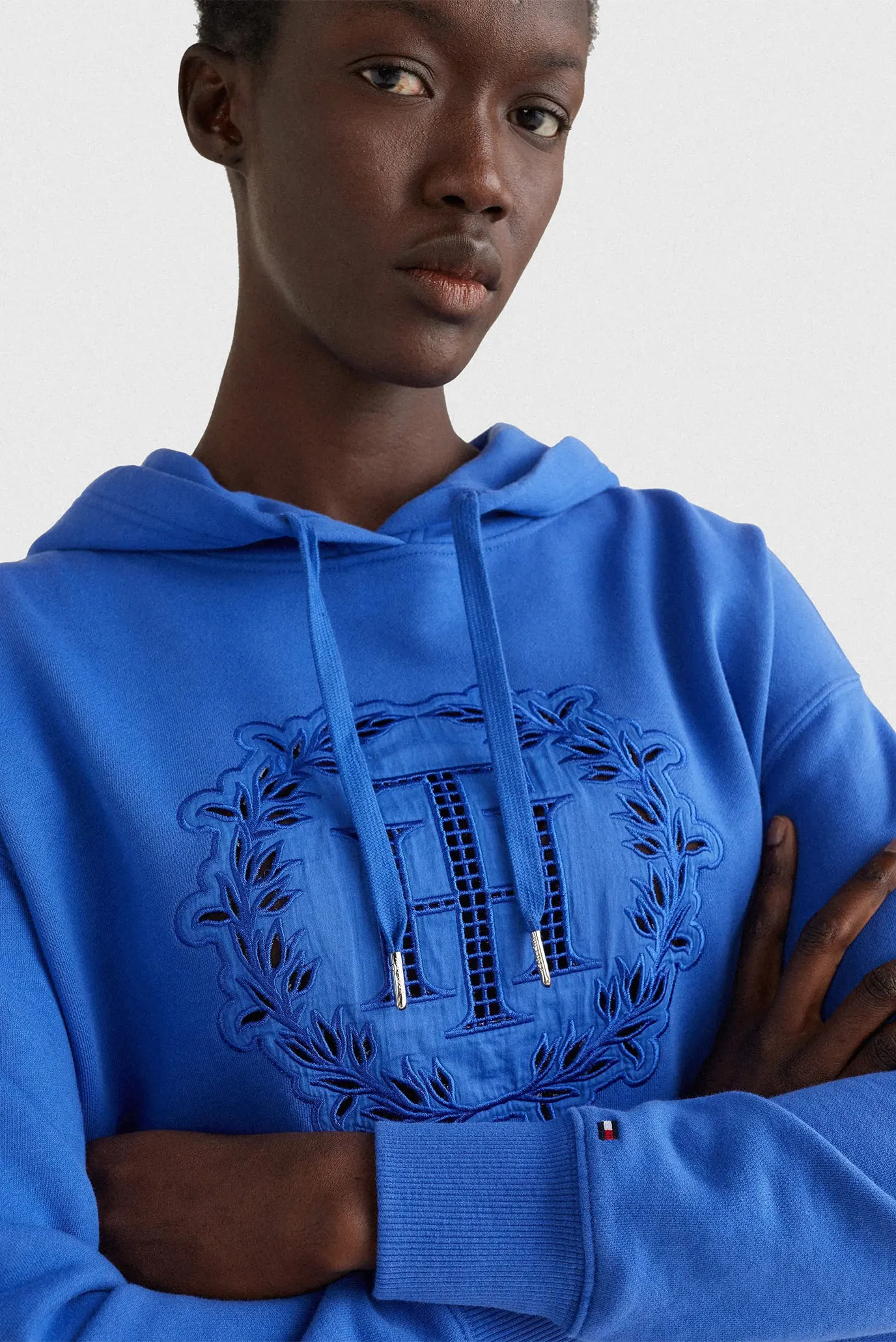 Худи REGULAR TH APPLIQUE HOODIE 4