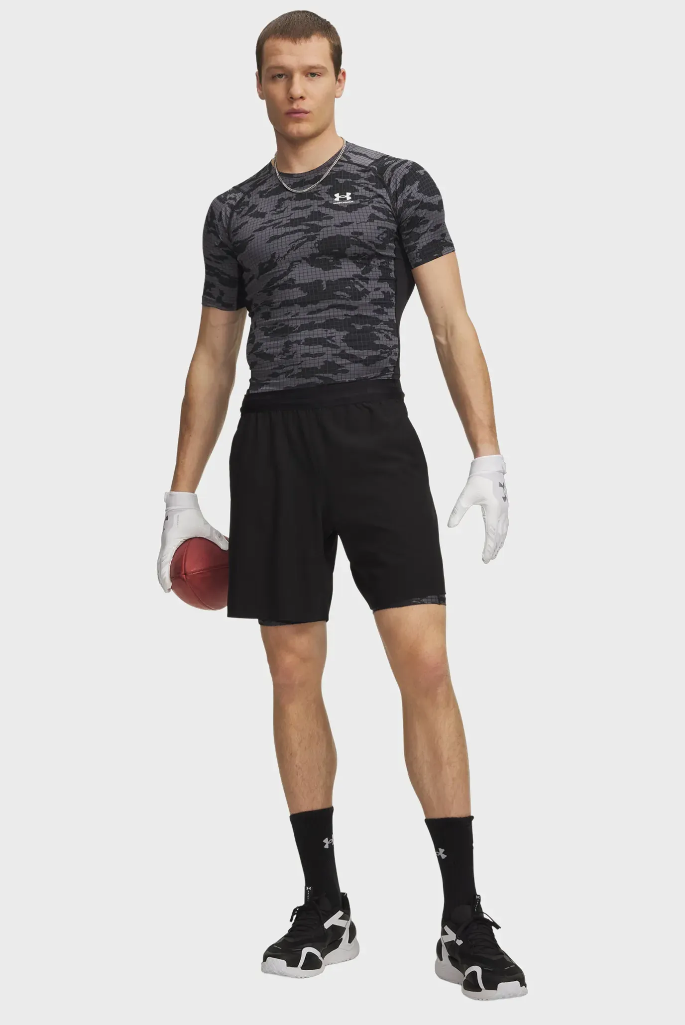 Шорты UA HG Printed Lng Short 2