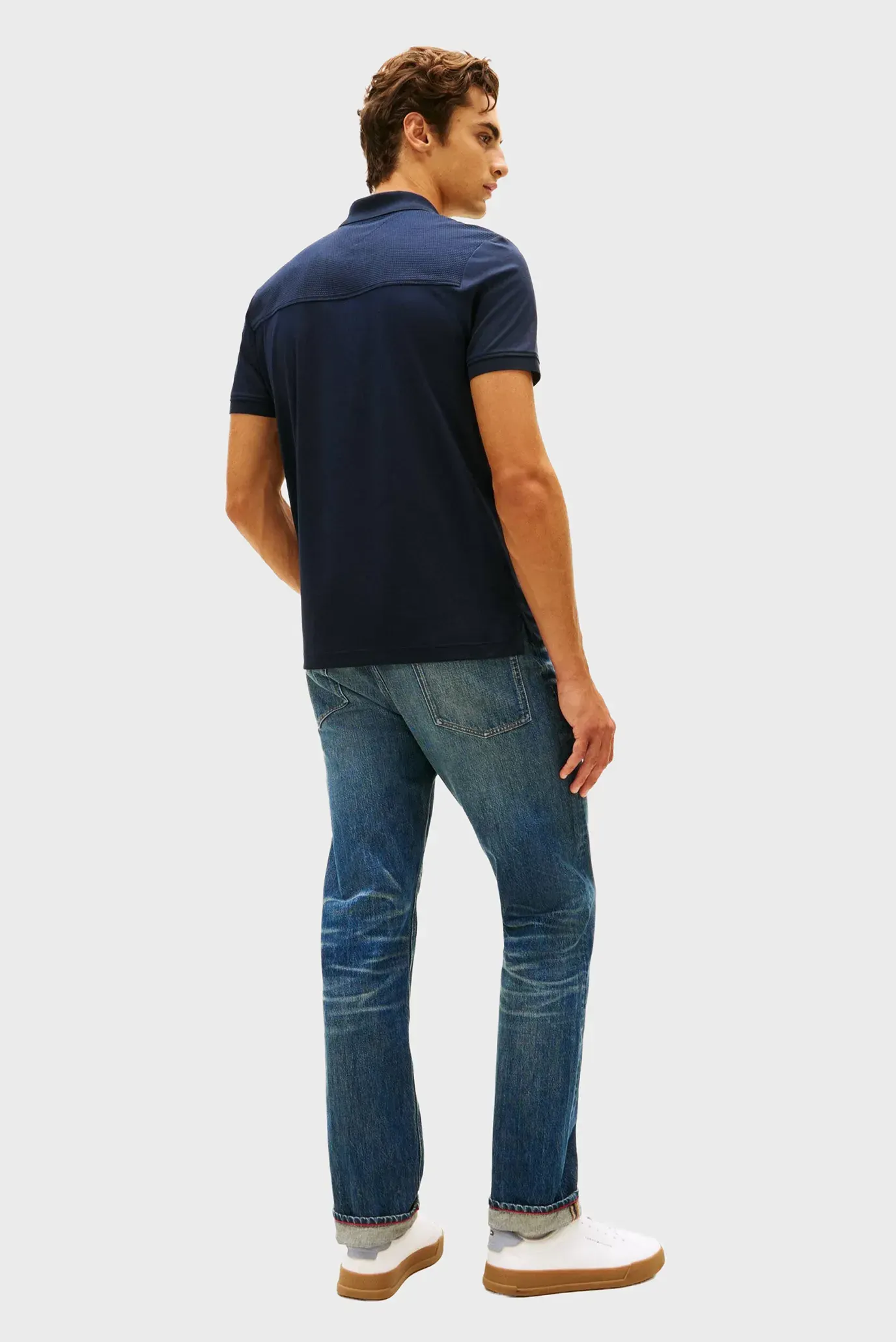 Поло LIQUID COTTON RWB ZIP REG POLO 3